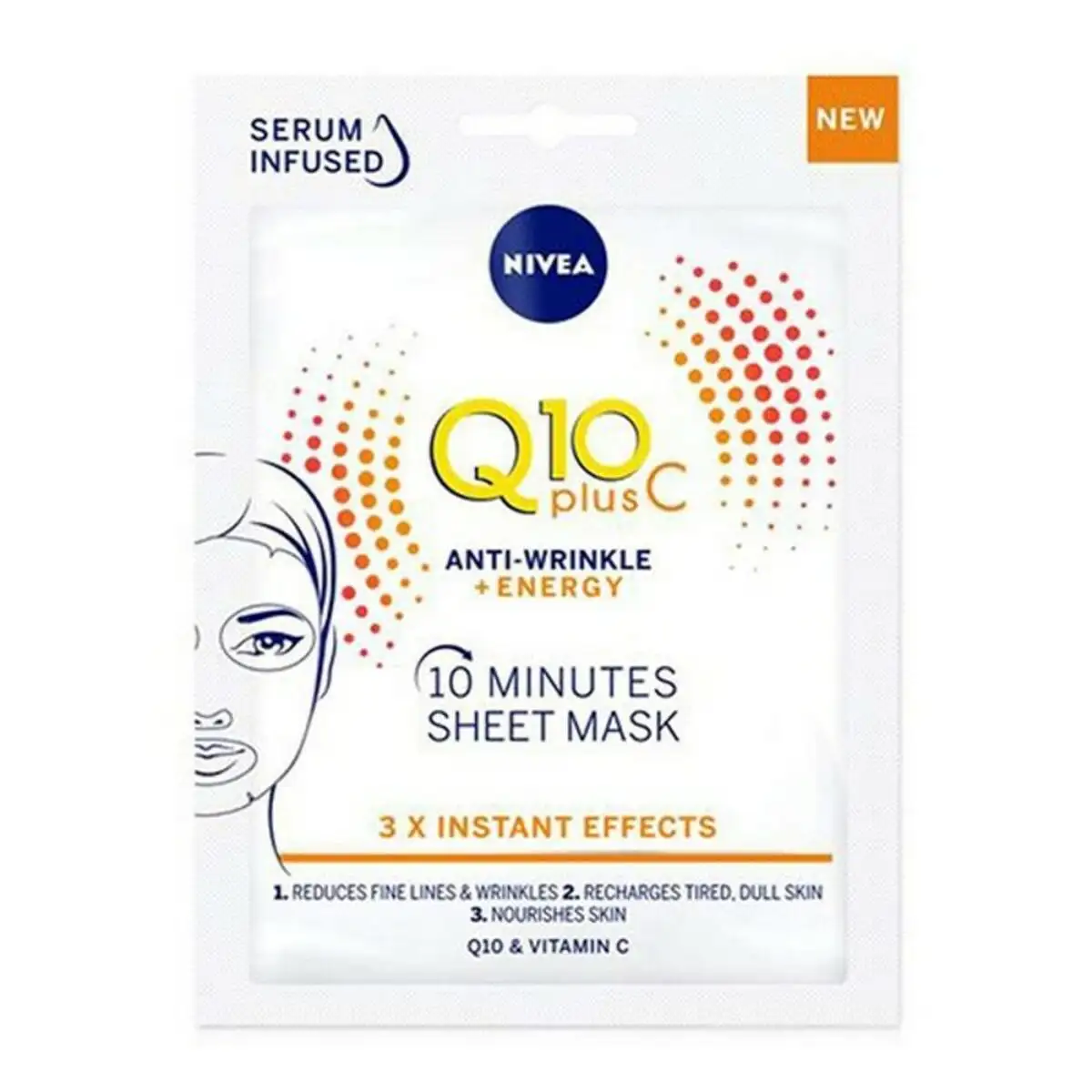 Masque facial q10 nivea_3458. DIAYTAR SENEGAL - Là où Chaque Clic Compte. Parcourez notre boutique en ligne et laissez-vous guider vers des trouvailles uniques qui enrichiront votre quotidien.