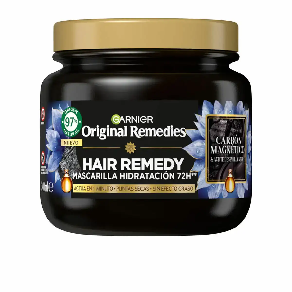 Masque hydratant garnier original remedies charbon de bois magnetique 340 ml _8981. DIAYTAR SENEGAL - Là où l'Élégance Devient un Mode de Vie. Naviguez à travers notre gamme et choisissez des produits qui apportent une touche raffinée à votre quotidien.