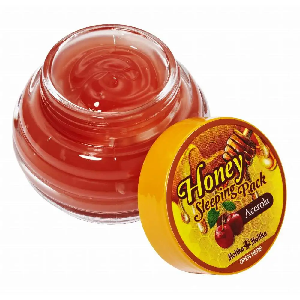 Masque hydratant nuit holika holika honey sleeping pack acerola 90 ml _5392. DIAYTAR SENEGAL - Là où l'Élégance Devient un Mode de Vie. Naviguez à travers notre gamme et choisissez des produits qui apportent une touche raffinée à votre quotidien.