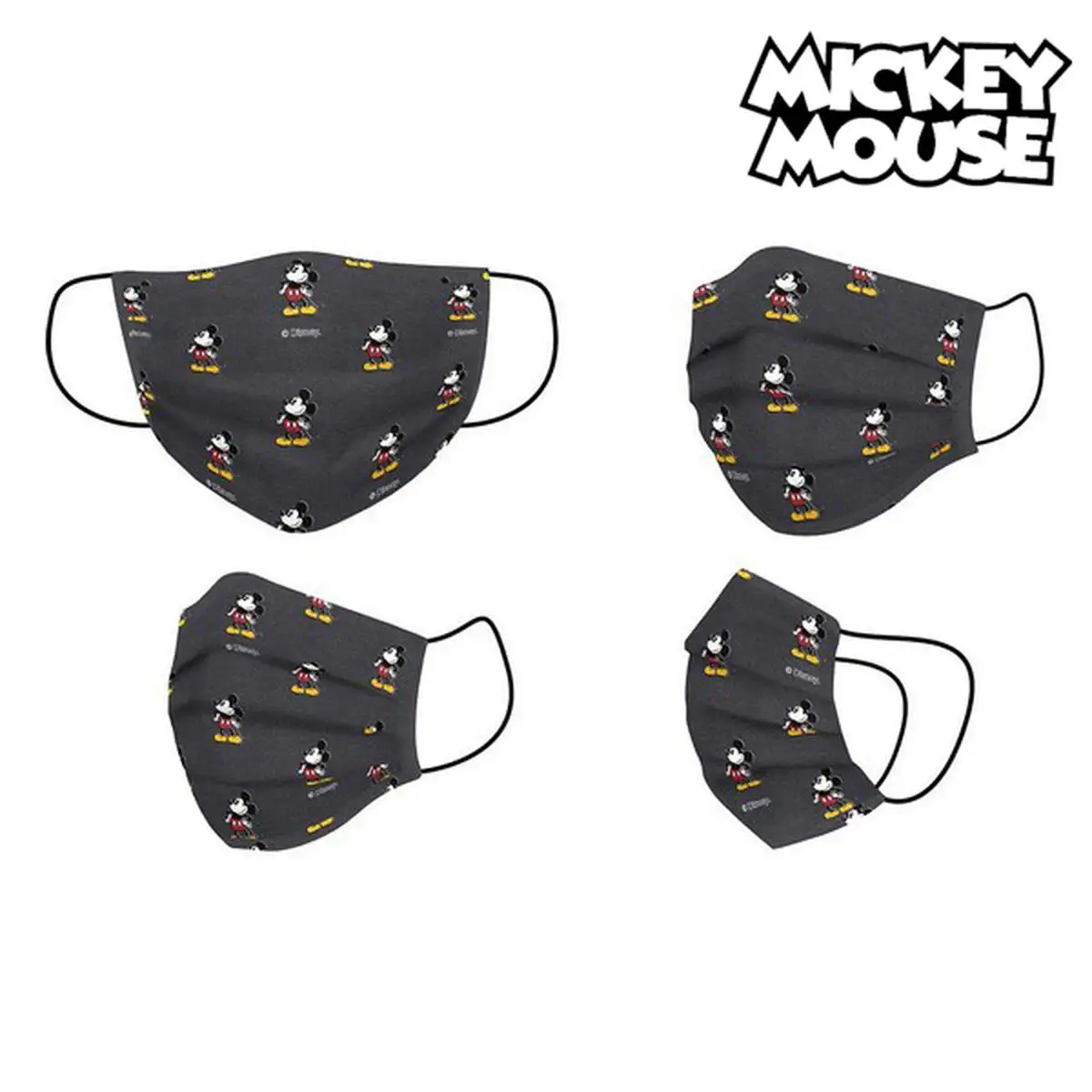 Masque hygienique mickey mouse 11 ans noir_9778. DIAYTAR SENEGAL - Où Chaque Produit est une Promesse de Qualité. Explorez notre boutique en ligne et choisissez des produits qui répondent à vos exigences élevées.