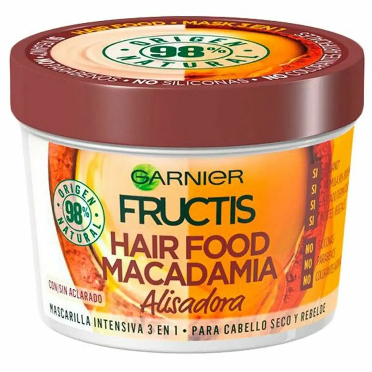 Masque nourrissant pour cheveux alisadora hair food macadamia fructis 390 ml _5662. DIAYTAR SENEGAL - Là où Choisir est un Acte d'Amour pour le Sénégal. Explorez notre gamme et choisissez des produits qui célèbrent la culture et l'artisanat du pays.