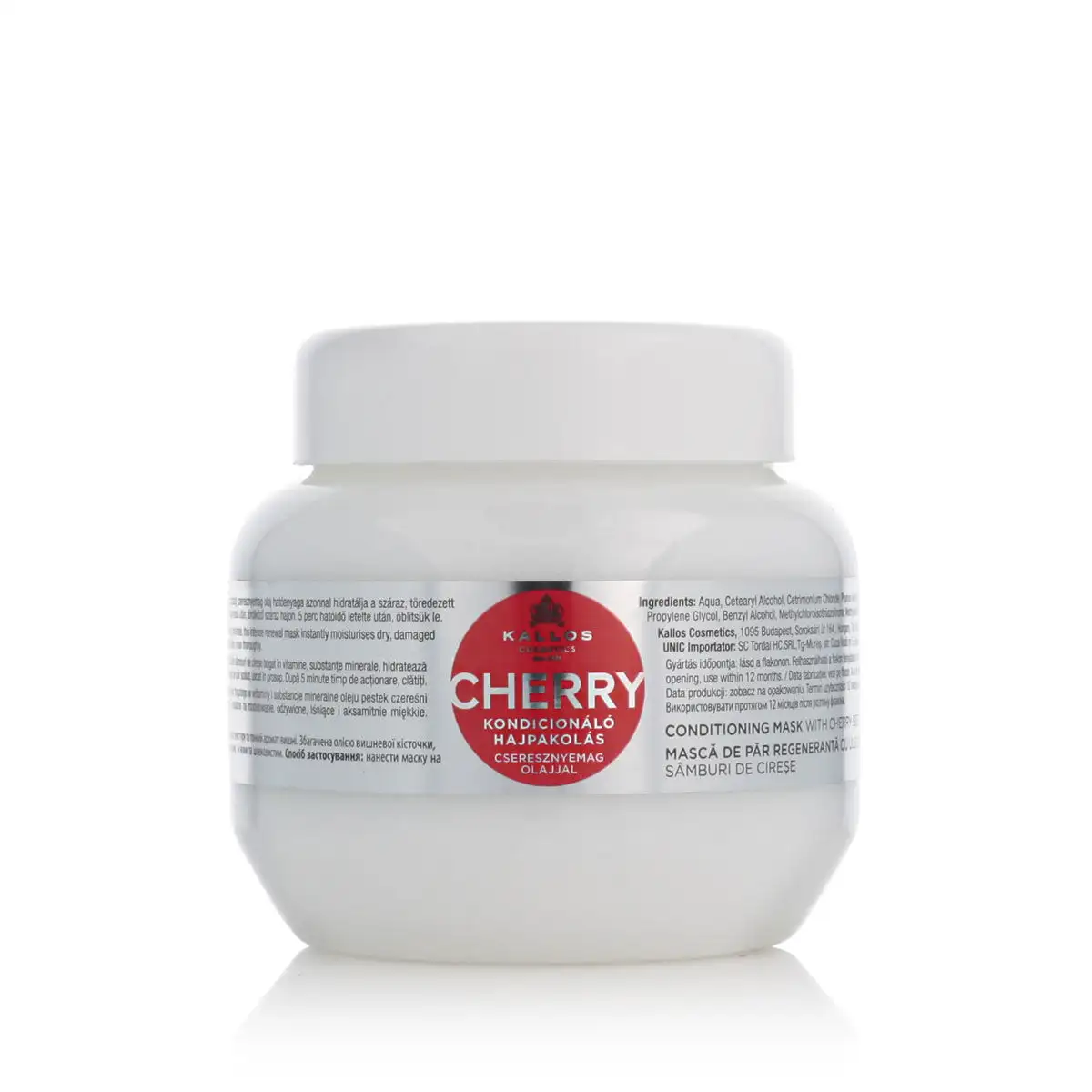 Masque nourrissant pour cheveux kallos cosmetics cherry 275 ml _8638. DIAYTAR SENEGAL - Votre Source de Découvertes Shopping. Découvrez des trésors dans notre boutique en ligne, allant des articles artisanaux aux innovations modernes.