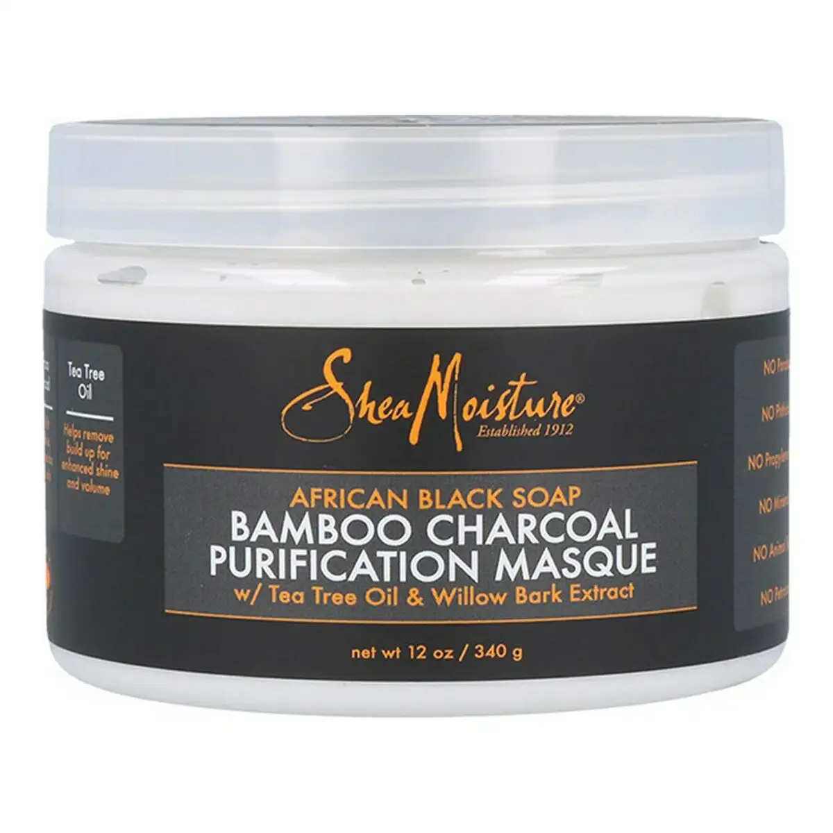 Masque pour cheveux african black soap bamboo charcoal shea moisture 340 g _4067. DIAYTAR SENEGAL - Où Choisir est une Célébration. Découvrez notre sélection de produits qui représentent la diversité et la joie du Sénégal, à chaque étape de votre vie.