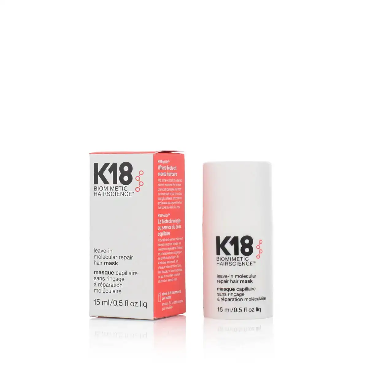Masque reparateur pour cheveux k18 15 ml_8324. Bienvenue sur DIAYTAR SENEGAL - Votre Destination Shopping à la Sénégalaise. Explorez notre boutique en ligne et découvrez une gamme variée de produits qui capturent l'esprit du Sénégal.