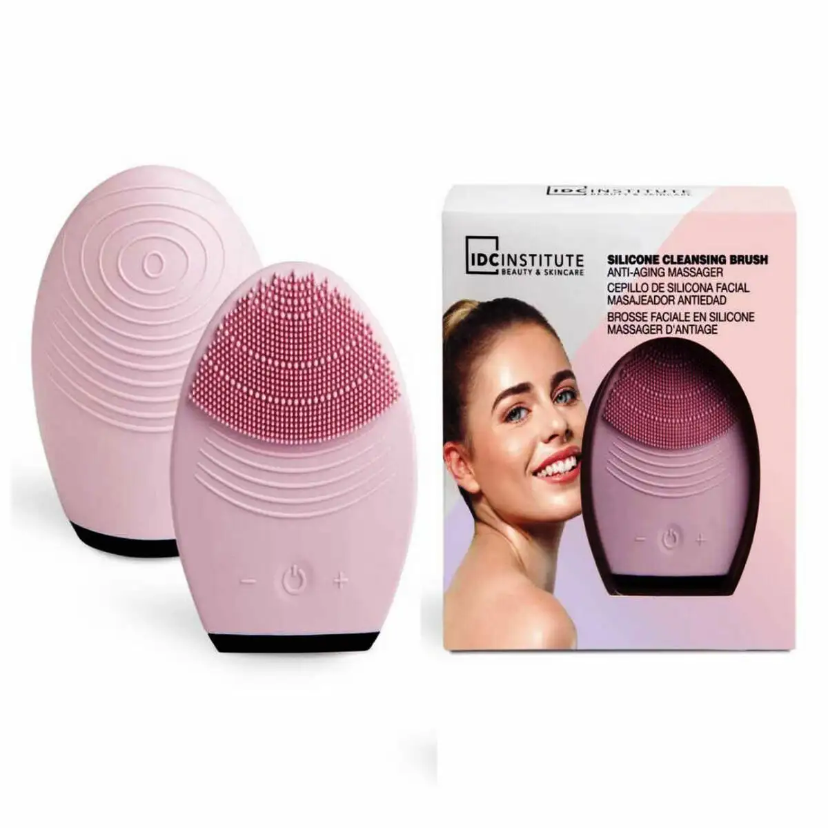 Masseur nettoyant visage idc institute silicone_9601. DIAYTAR SENEGAL - Là où l'Élégance Devient un Mode de Vie. Naviguez à travers notre gamme et choisissez des produits qui apportent une touche raffinée à votre quotidien.