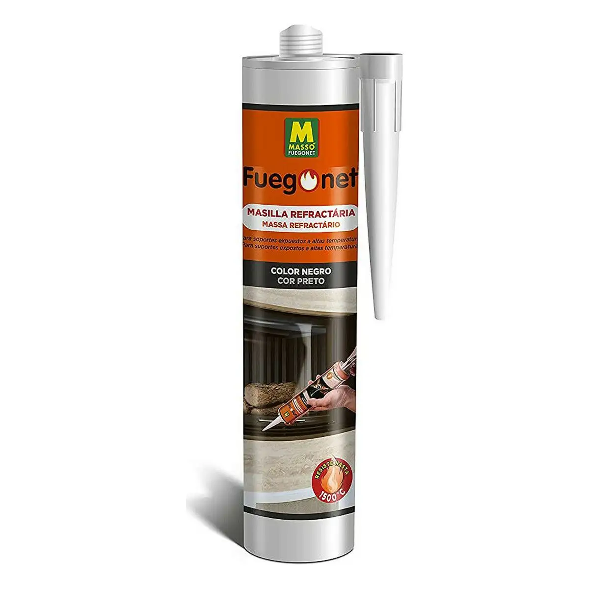 Mastic masso noir 300 ml refracteur_1232. DIAYTAR SENEGAL - Votre Boutique en Ligne, Votre Identité. Naviguez à travers notre plateforme et choisissez des articles qui expriment qui vous êtes et ce que vous chérissez.