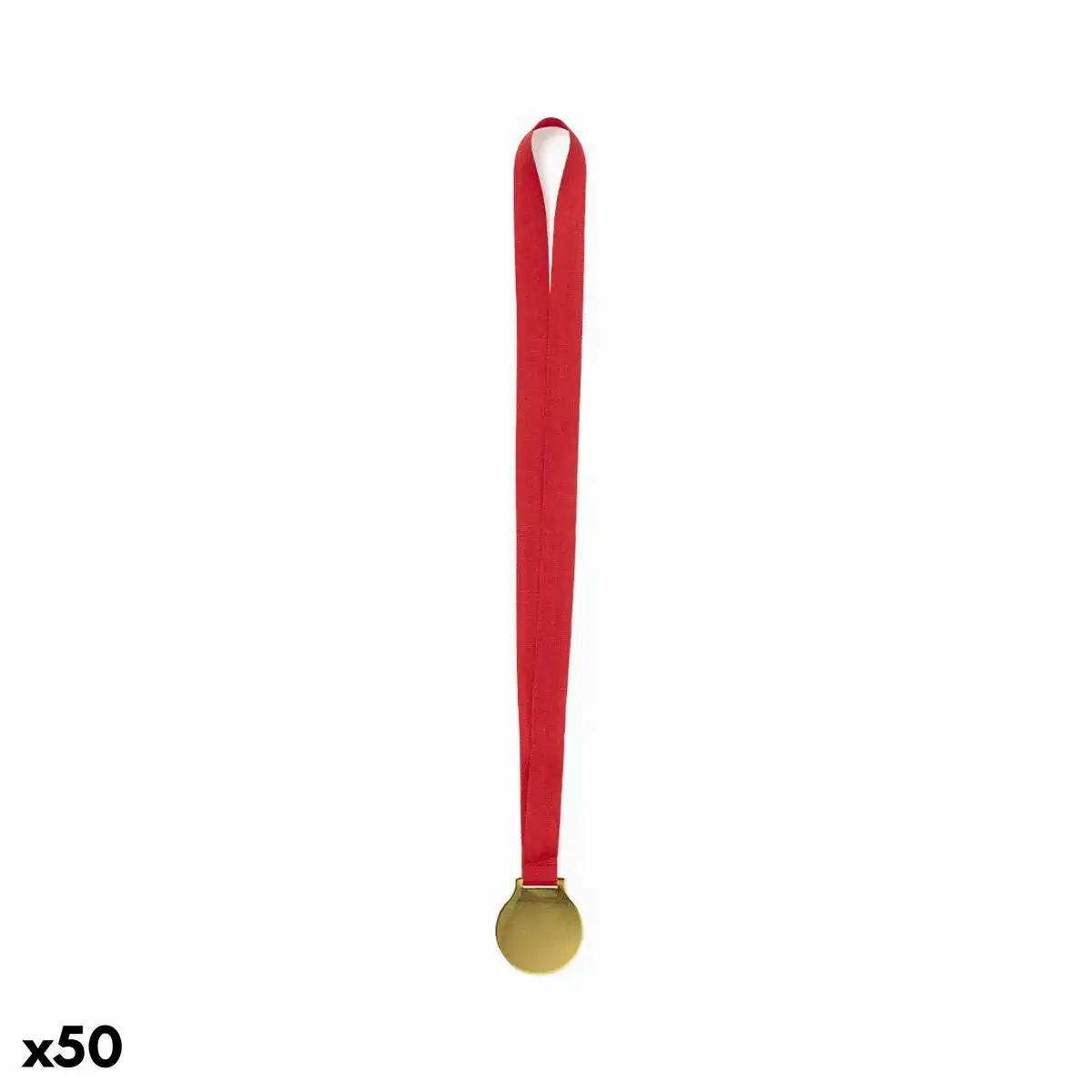Medaille en metal avec sangle en polyester 141191 50 unites _3957. Découvrez DIAYTAR SENEGAL - Votre Destination de Shopping Inspirée. Naviguez à travers nos offres variées et trouvez des articles qui reflètent votre personnalité et vos goûts.