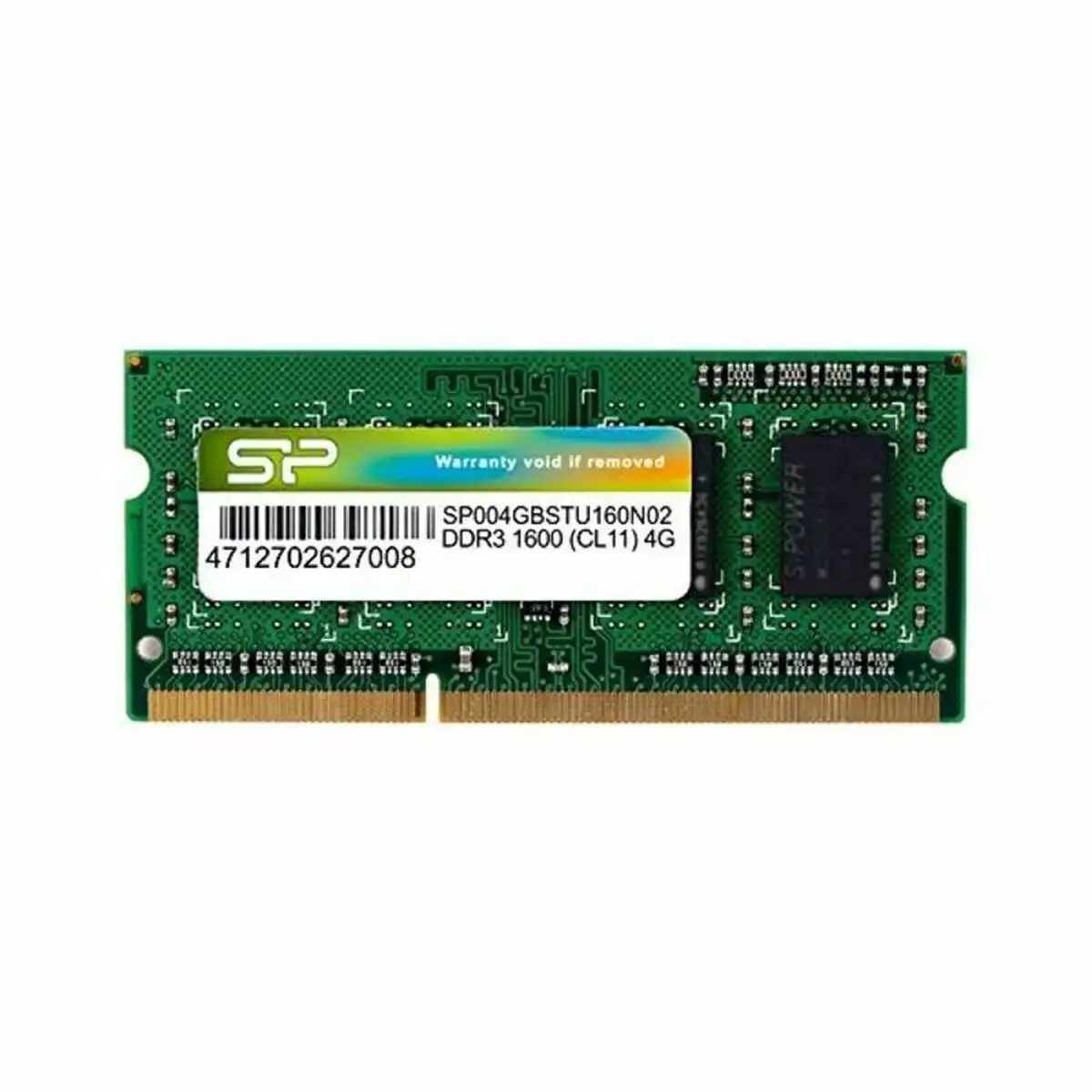 Memoire ram silicon power sp004gbstu160n02 so dimm 4 gb ddr3 1600 mhz_8814. Bienvenue dans l'univers captivant de DIAYTAR SENEGAL - Votre Plateforme de Shopping Tout-en-Un. Parcourez notre boutique en ligne pour découvrir des produits uniques, allant des articles ménagers aux élégants accessoires de mode.