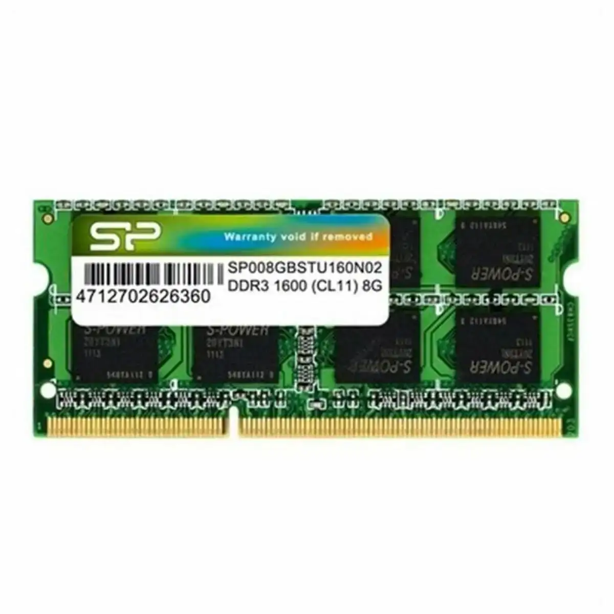 Memoire ram silicon power sp008gbstu160n02 8 gb ddr3l 1600mhz_2386. DIAYTAR SENEGAL - Votre Destination pour un Shopping Unique. Parcourez notre catalogue et trouvez des articles qui vous inspirent et vous édifient.