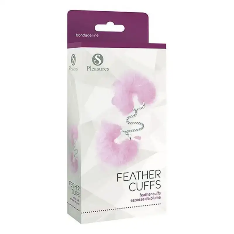 Menottes s pleasures feather rose_3332. Bienvenue chez DIAYTAR SENEGAL - Où Chaque Achat est un Geste d'Amour. Découvrez notre sélection minutieuse et choisissez des articles qui témoignent de votre passion.