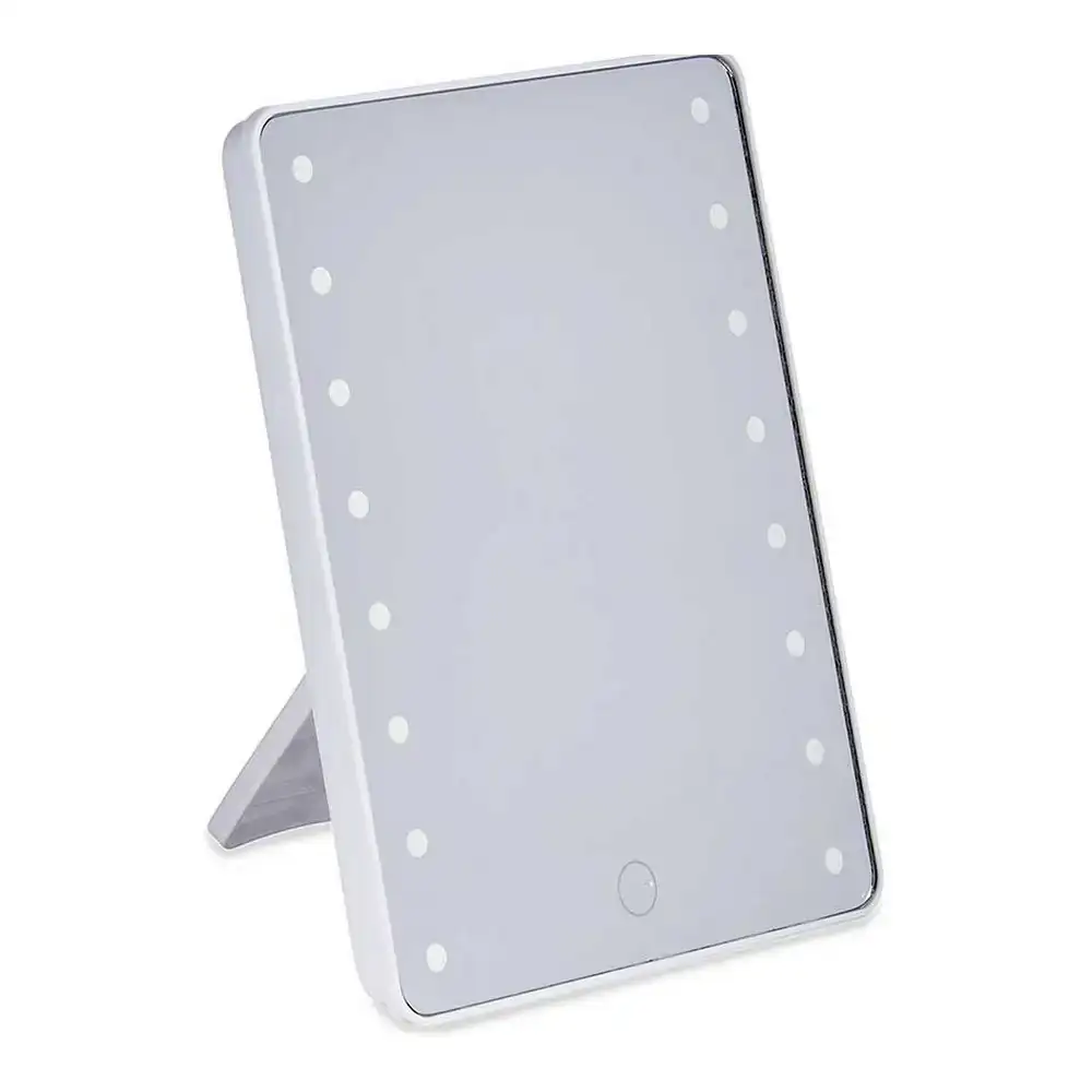 Miroir grossissant avec led blanc 4 8 x 21 8 x 16 8 cm _9081. Bienvenue sur DIAYTAR SENEGAL - Où Chaque Produit a son Histoire. Découvrez notre sélection unique et choisissez des articles qui racontent la richesse culturelle et artistique du Sénégal.