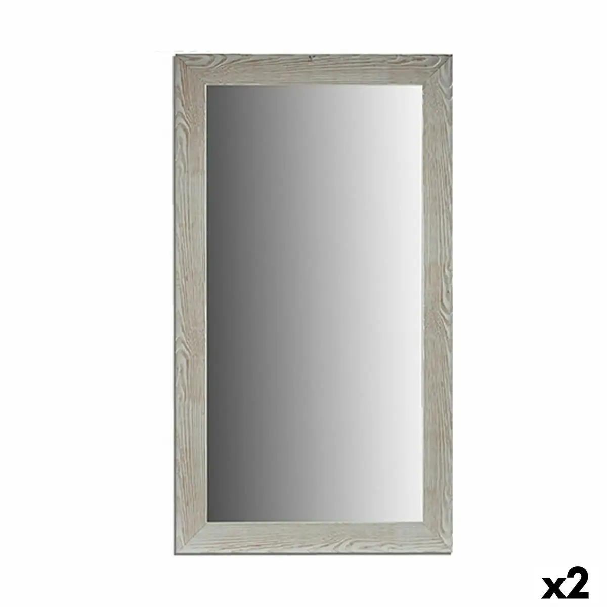 Miroir mural bois blanc verre 75 x 136 x 1 5 cm 2 unites _7795. Découvrez DIAYTAR SENEGAL - Là où Votre Shopping Prend Vie. Plongez dans notre vaste sélection et trouvez des produits qui ajoutent une touche spéciale à votre quotidien.