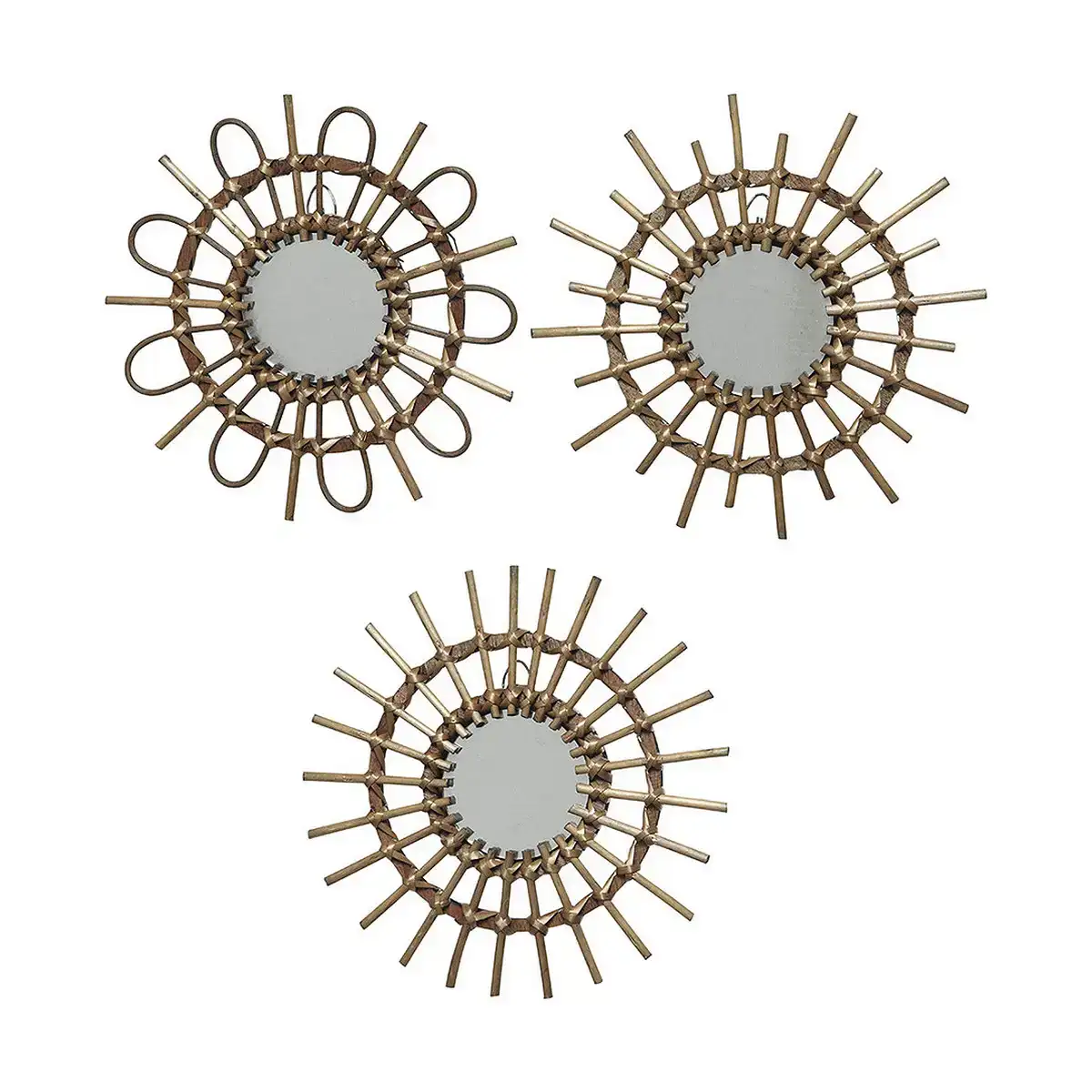 Miroir mural decoris o 26 x 2 5 cm naturel osier_4085. DIAYTAR SENEGAL - Où Choisir Devient une Expression de Soi. Découvrez notre boutique en ligne et trouvez des articles qui révèlent votre personnalité et votre style.