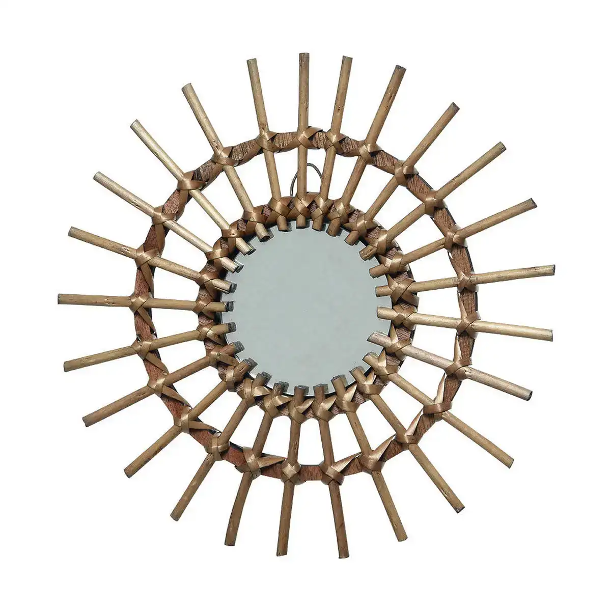 Miroir mural decoris o 40 cm naturel_1513. Bienvenue chez DIAYTAR SENEGAL - Où Chaque Produit a son Âme. Découvrez notre gamme et choisissez des articles qui résonnent avec votre personnalité et vos valeurs.