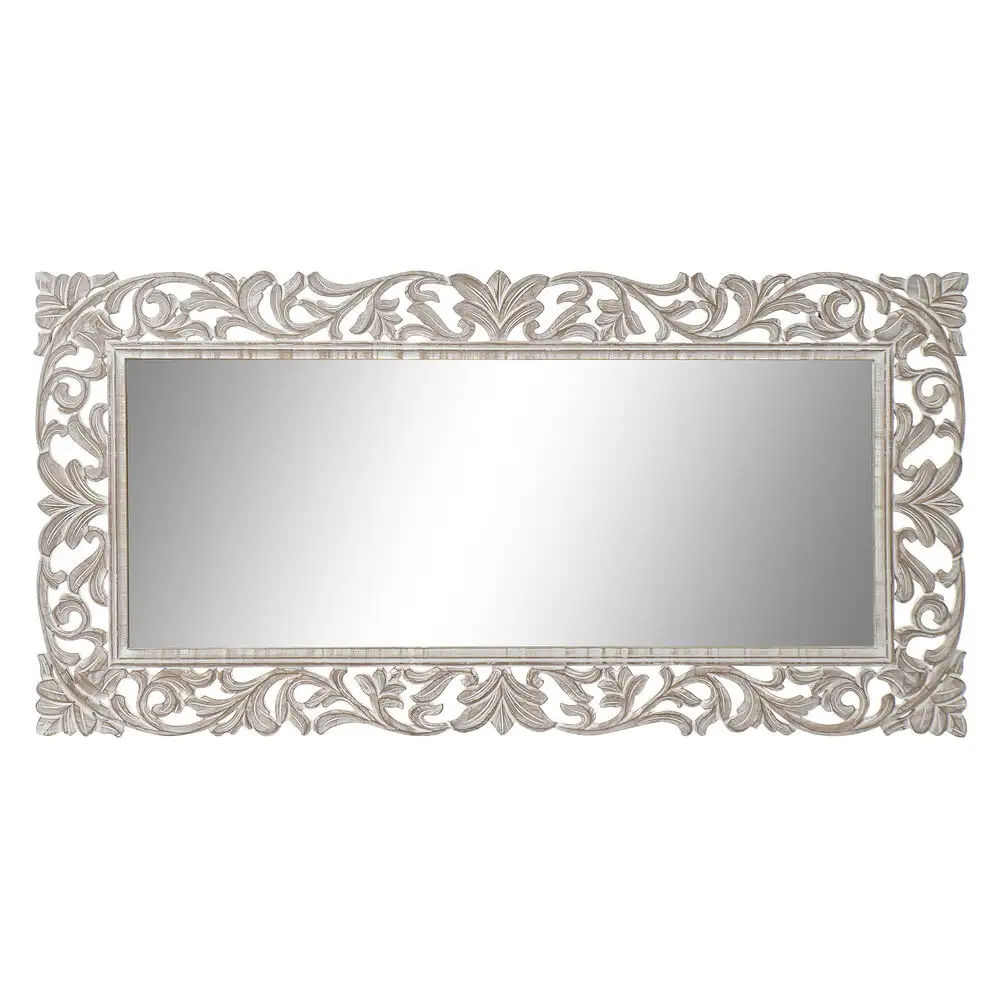 Miroir mural dkd home decor 160 x 2 5 x 80 cm verre naturel indien bois mdf_2722. DIAYTAR SENEGAL - Là où la Beauté Rencontre la Fonctionnalité. Parcourez notre sélection pour trouver des produits qui allient esthétique et praticité, pour un quotidien sublimé.