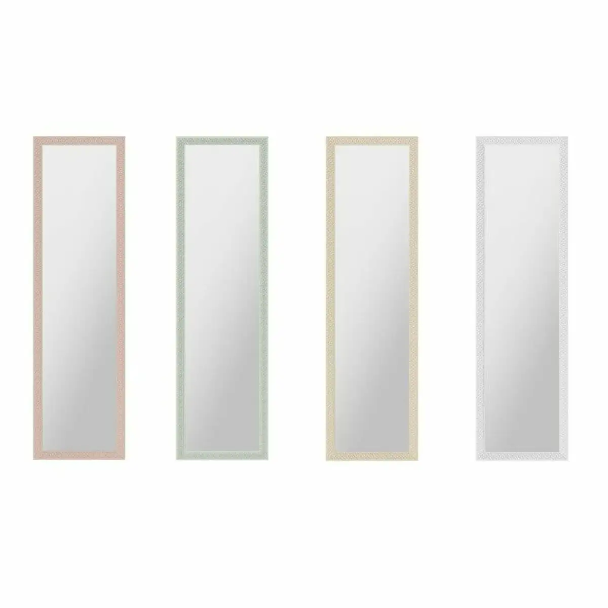 Miroir mural dkd home decor 36 x 2 x 125 cm verre gris rose vert jaune polystyrene urbaine 4 pieces _9901. DIAYTAR SENEGAL - Là où Chaque Achat a du Sens. Explorez notre gamme et choisissez des produits qui racontent une histoire, votre histoire.