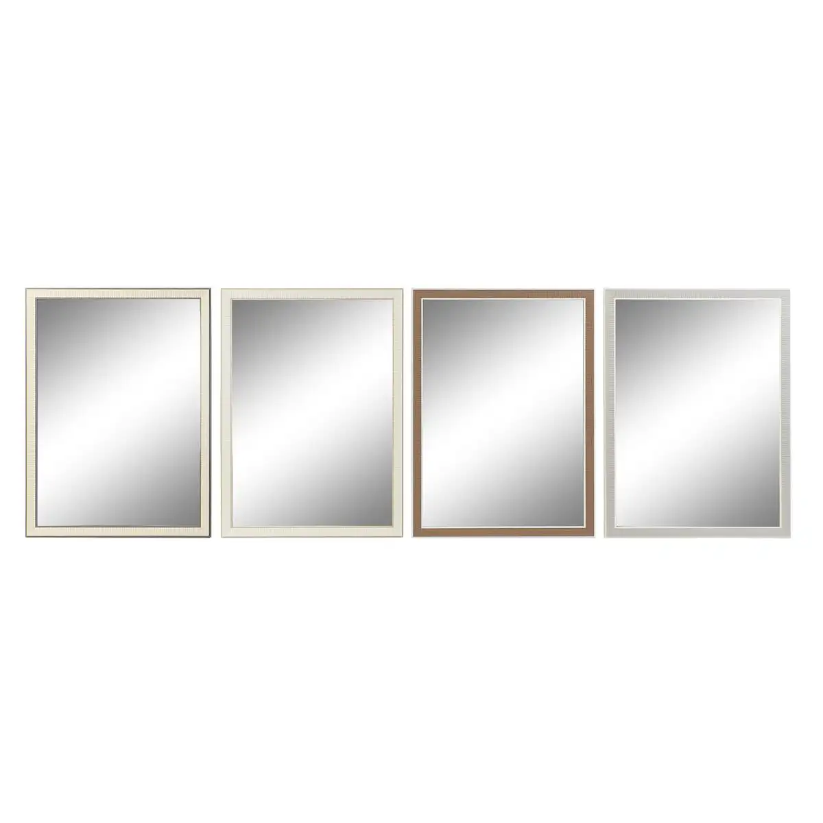 Miroir mural dkd home decor 56 x 2 x 76 cm verre gris marron blanc polystyrene 4 pieces _8693. DIAYTAR SENEGAL - L'Art du Shopping Facilité. Naviguez sur notre plateforme en ligne pour découvrir une expérience d'achat fluide et agréable, avec une gamme de produits adaptés à tous.