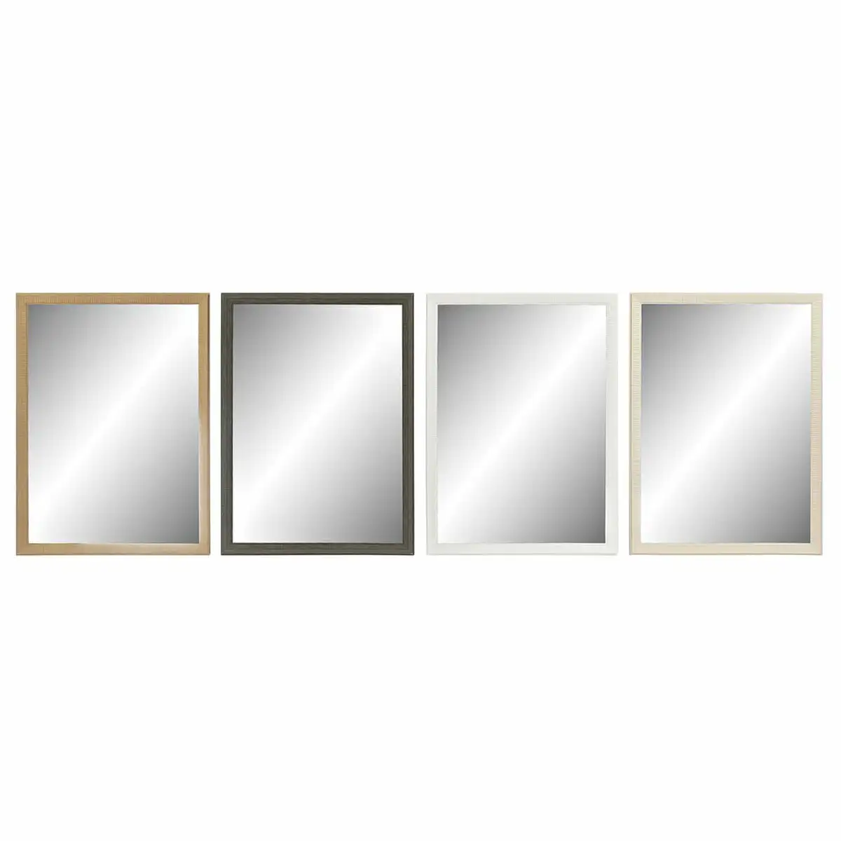 Miroir mural dkd home decor 56 x 2 x 76 cm verre naturel gris marron blanc polystyrene 4 pieces _1122. DIAYTAR SENEGAL - Où Choisir Devient une Découverte. Explorez notre boutique en ligne et trouvez des articles qui vous surprennent et vous ravissent à chaque clic.