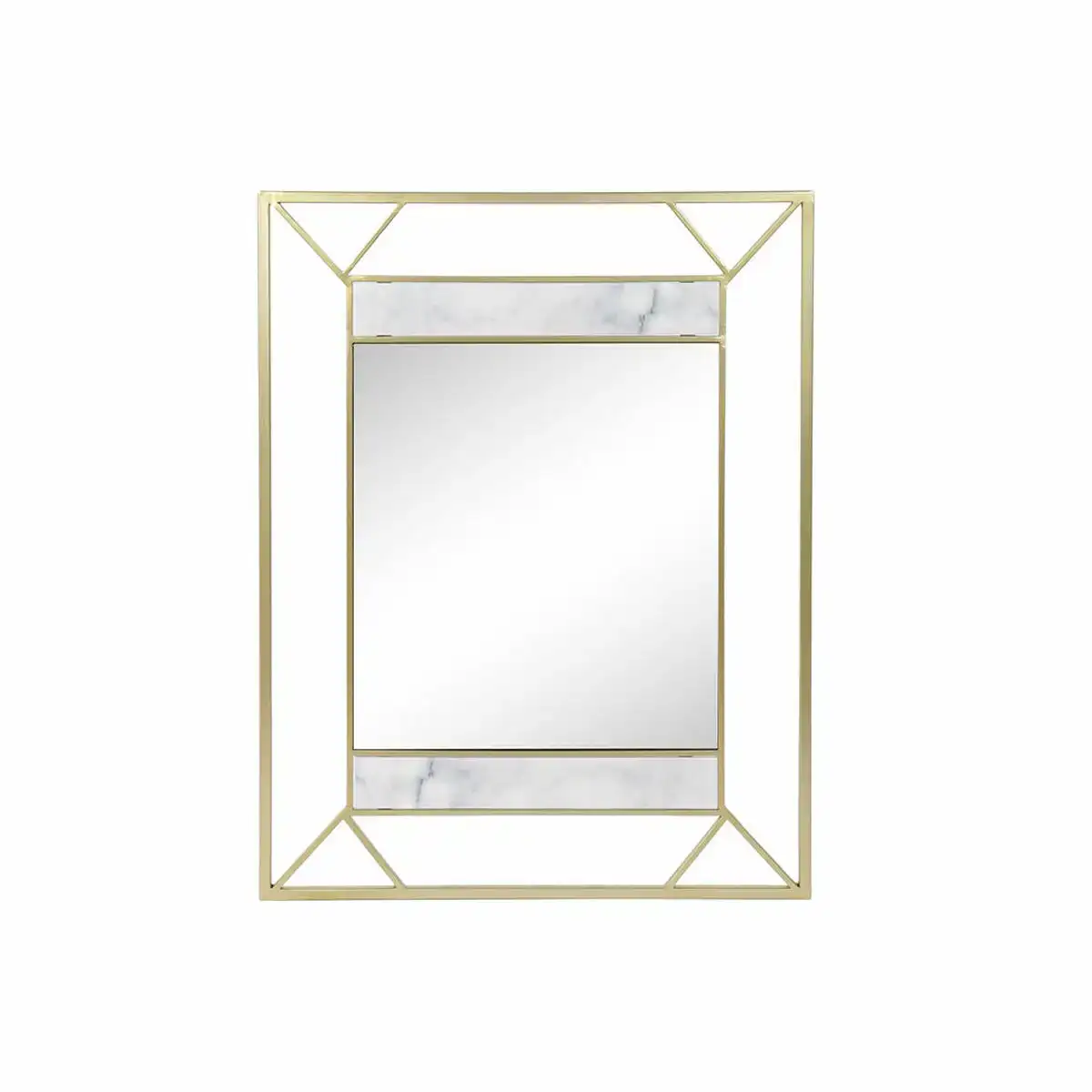 Miroir mural dkd home decor 60 x 1 5 x 80 cm dore reconditionne a _2911. DIAYTAR SENEGAL - Votre Destination Shopping Éthique. Parcourez notre gamme et choisissez des articles qui respectent l'environnement et les communautés locales.
