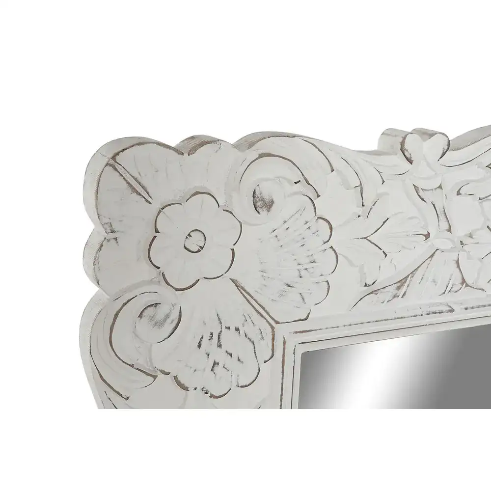 Miroir mural dkd home decor 8424001849918 blanc bois verre bois mdf floral romantique 91 x 3 x 183 cm_3883. Bienvenue chez DIAYTAR SENEGAL - Où Chaque Achat Fait une Différence. Découvrez notre gamme de produits qui reflètent l'engagement envers la qualité et le respect de l'environnement.