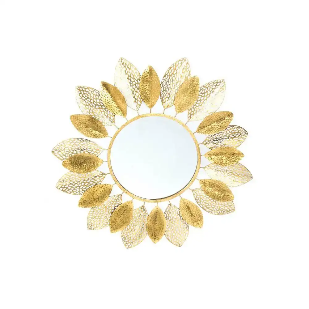 Miroir mural dkd home decor 91 x 3 5 x 91 cm verre dore metal feuille d une plante_2947. DIAYTAR SENEGAL - Votre Plateforme Shopping de Confiance. Naviguez à travers nos rayons et choisissez des produits fiables qui répondent à vos besoins quotidiens.