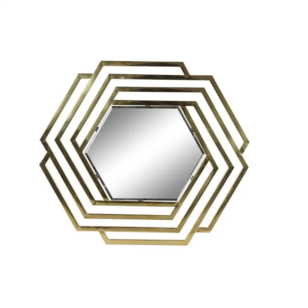 Miroir mural dkd home decor dore acier inoxydable 71 x 2 x 81 cm _3579. DIAYTAR SENEGAL - Là où Chaque Achat a du Sens. Explorez notre gamme et choisissez des produits qui racontent une histoire, du traditionnel au contemporain.
