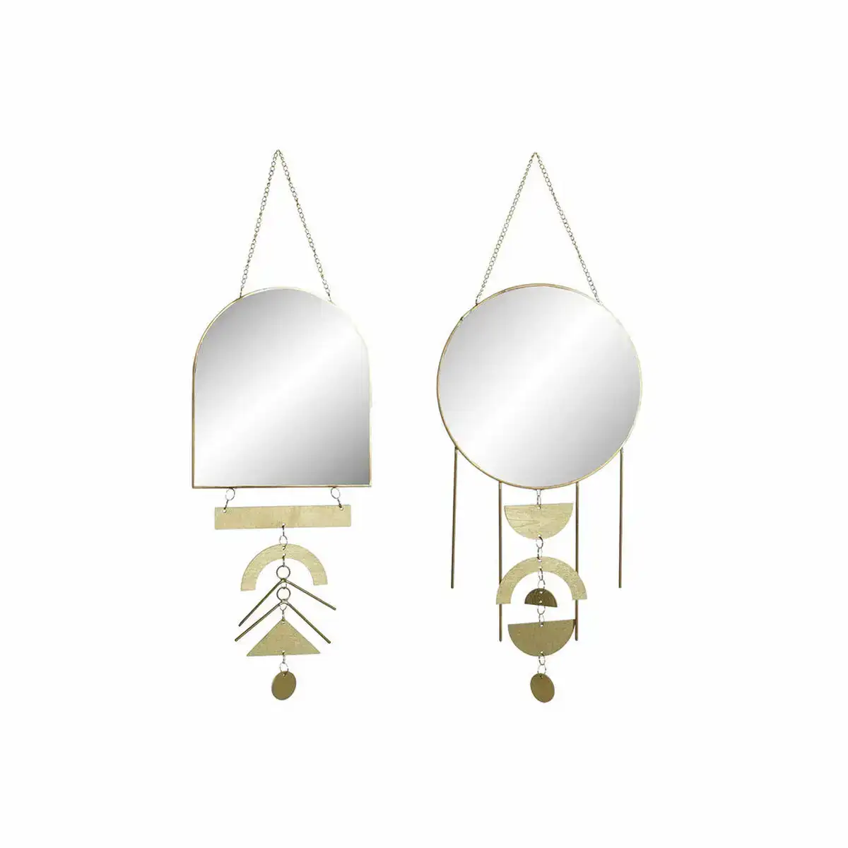 Miroir mural dkd home decor dore metal plastique 20 x 0 3 x 40 5 cm 2 unites _8953. Bienvenue chez DIAYTAR SENEGAL - Où Chaque Produit a son Histoire. Découvrez notre sélection unique et trouvez des articles qui racontent la richesse culturelle et artistique du Sénégal.