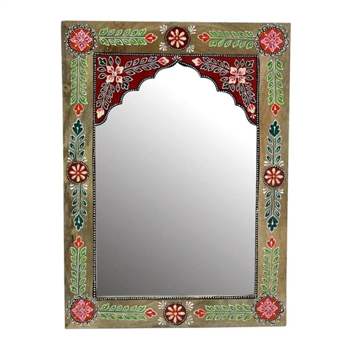 Miroir mural dkd home decor floral multicouleur bois mdf 41 x 2 x 56 cm _1257. Entrez dans le Monde de DIAYTAR SENEGAL - Où Chaque Article Raconte une Histoire Unique. Explorez notre boutique en ligne pour dénicher des trésors qui incarnent l'âme du Sénégal.