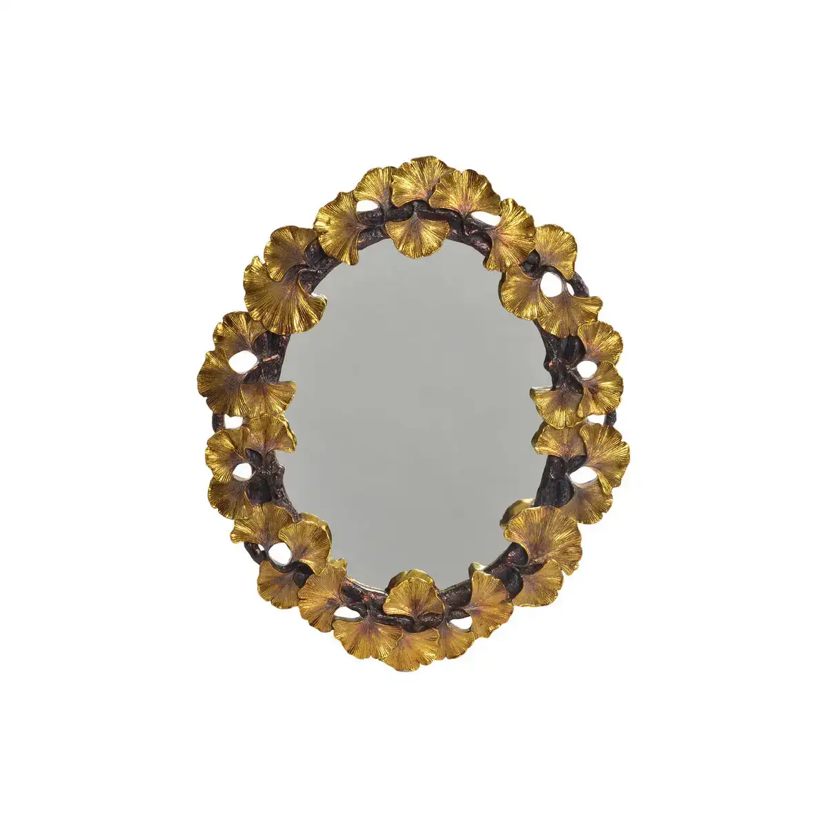 Miroir mural dkd home decor miroir dore aluminium resine feuille d une plante 42 x 50 x 3 cm _3410. DIAYTAR SENEGAL - Votre Plateforme Shopping Engagée. Explorez notre catalogue et choisissez des produits qui reflètent notre dévouement envers la qualité et la satisfaction du client.