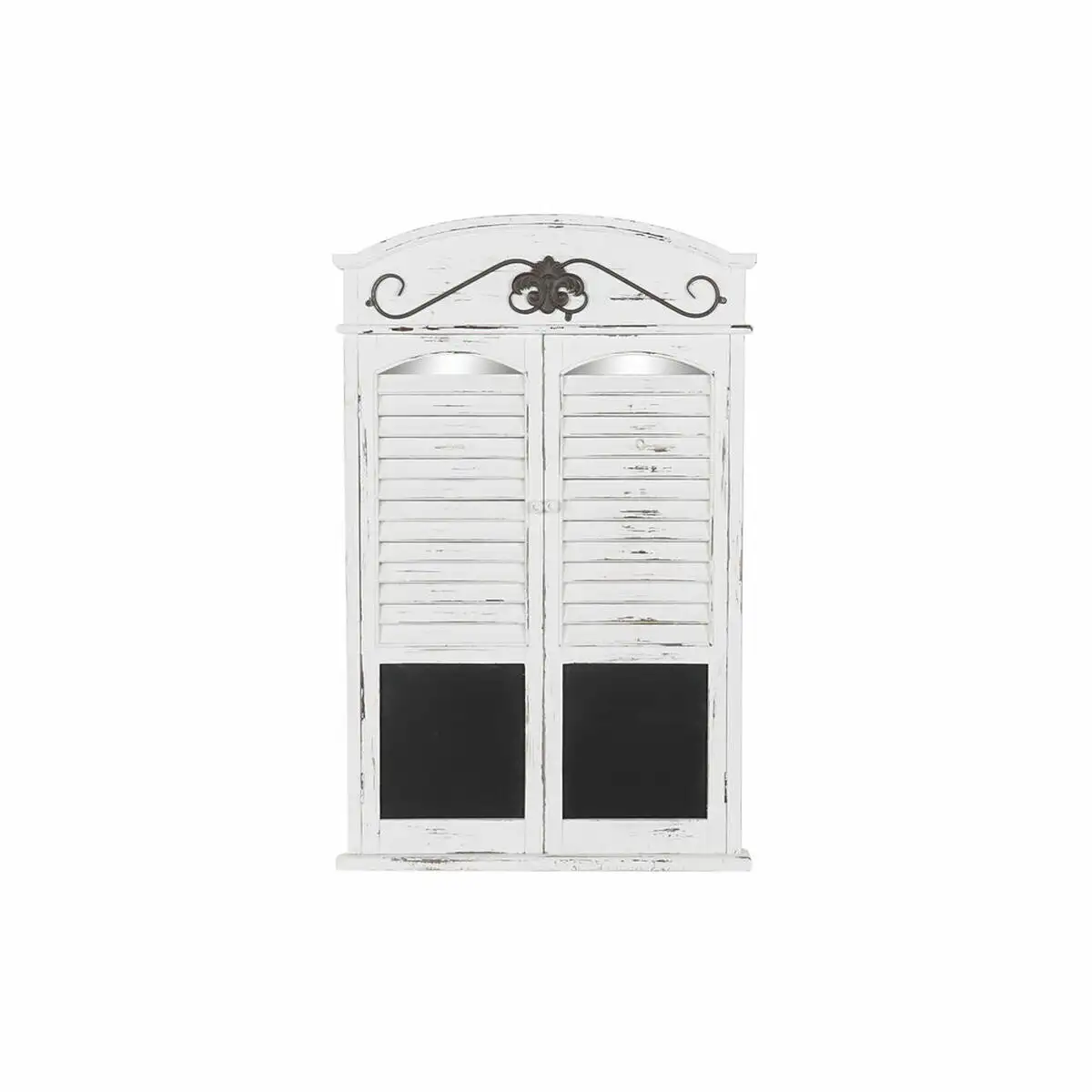 Miroir mural dkd home decor miroir noir bois fenetres blanc 60 x 7 x 94 cm _5512. DIAYTAR SENEGAL - Où Chaque Produit est une Histoire à Raconter. Découvrez notre sélection de produits qui vous permettent de créer votre propre récit à travers vos achats.