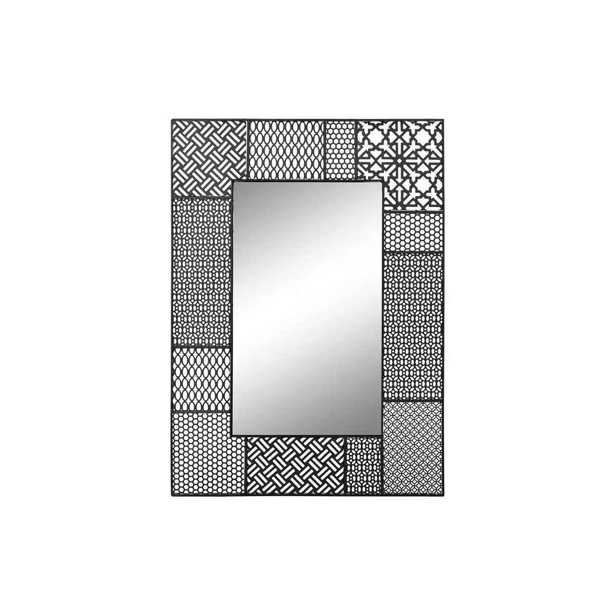 Miroir mural dkd home decor miroir noir metal 66 x 1 5 x 92 cm _7483. DIAYTAR SENEGAL - Votre Passage vers le Raffinement. Plongez dans notre univers de produits exquis et choisissez des articles qui ajoutent une touche de sophistication à votre vie.