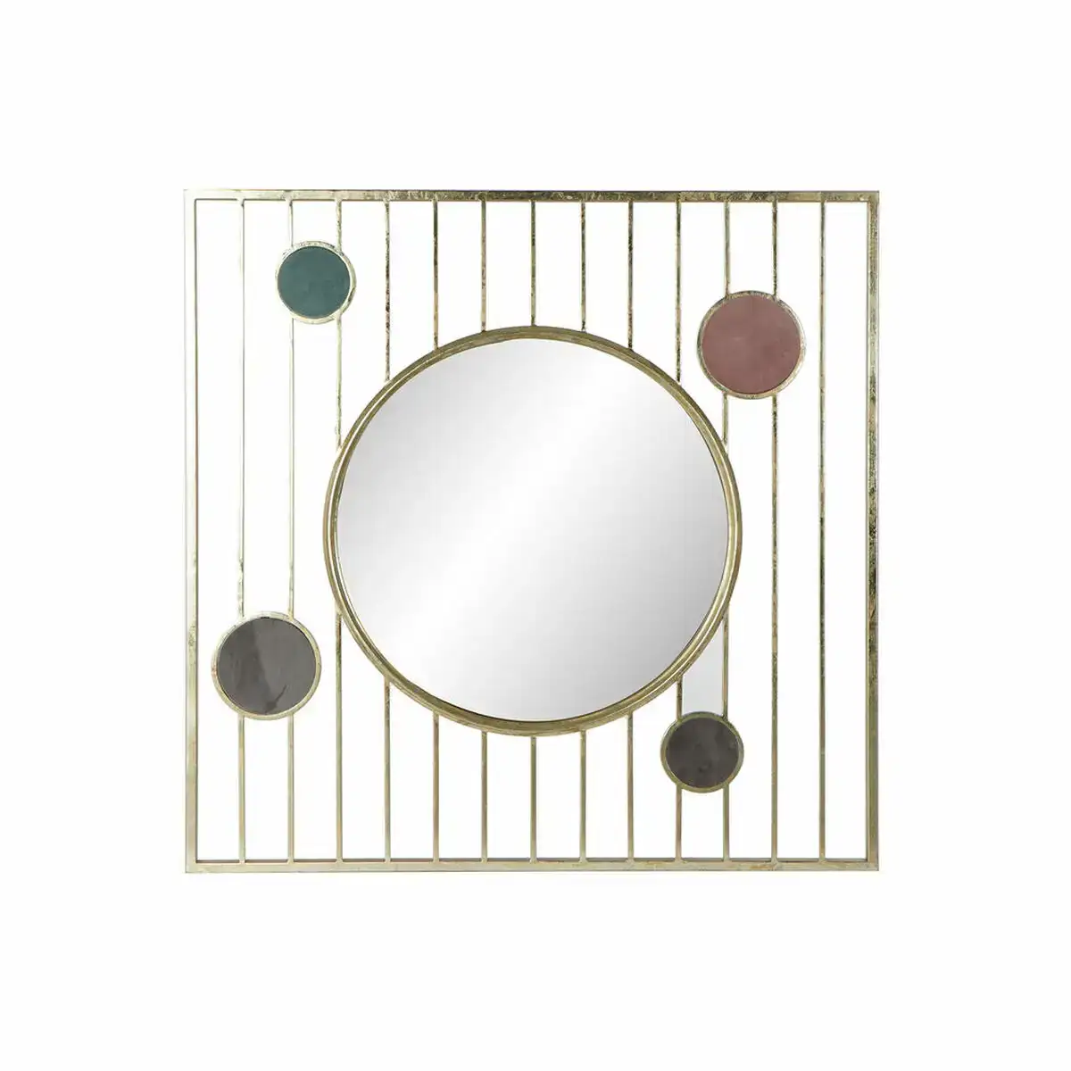 Miroir mural dkd home decor verre rose dore metal cercles 100 x 3 x 100 cm _7826. Bienvenue chez DIAYTAR SENEGAL - Où Chaque Achat Fait une Différence. Découvrez notre gamme de produits qui reflètent l'engagement envers la qualité et le respect de l'environnement.