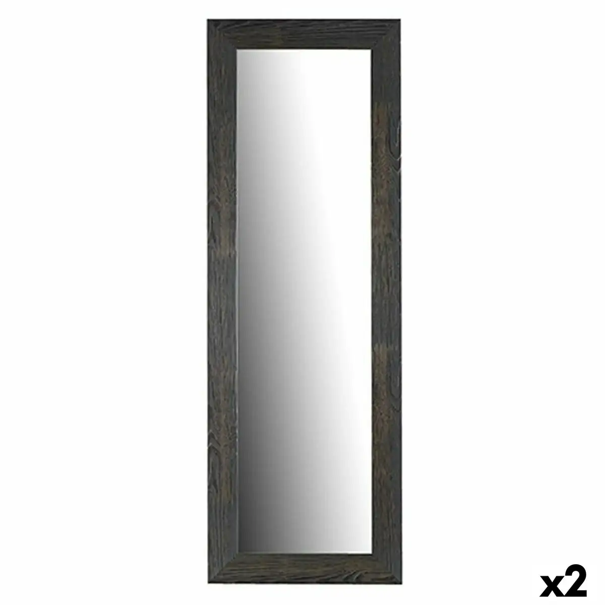 Miroir mural marron bois verre 1 5 x 154 5 x 52 5 cm 2 unites _4416. DIAYTAR SENEGAL - Votre Portail Vers l'Exclusivité. Explorez notre boutique en ligne pour découvrir des produits uniques et raffinés, conçus pour ceux qui recherchent l'excellence.