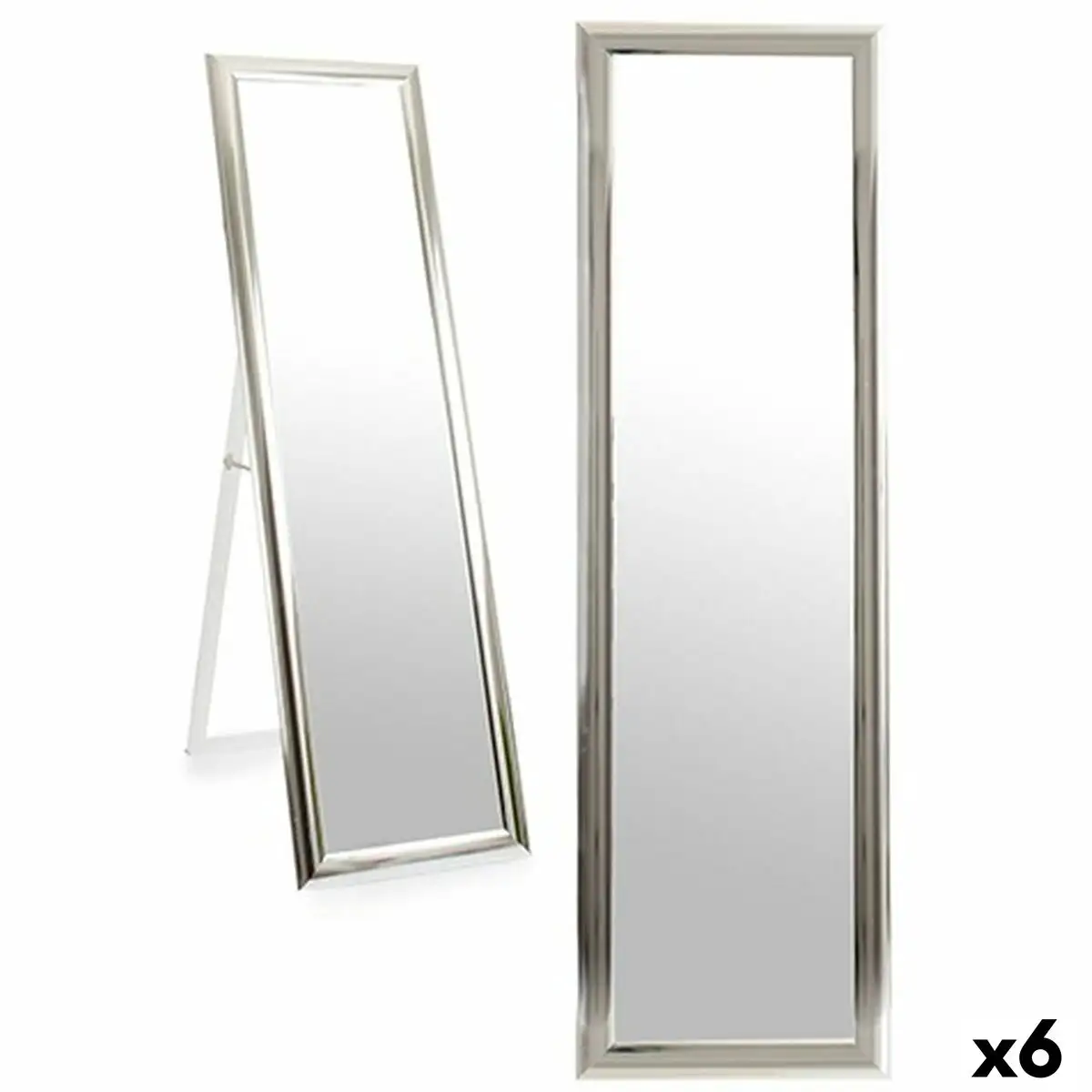 Miroir sur pied argente bois verre 38 3 x 3 x 135 cm 6 unites _2742. Bienvenue sur DIAYTAR SENEGAL - Votre Évasion Shopping Personnalisée. Parcourez notre collection unique et trouvez des articles qui reflètent votre style et votre individualité.