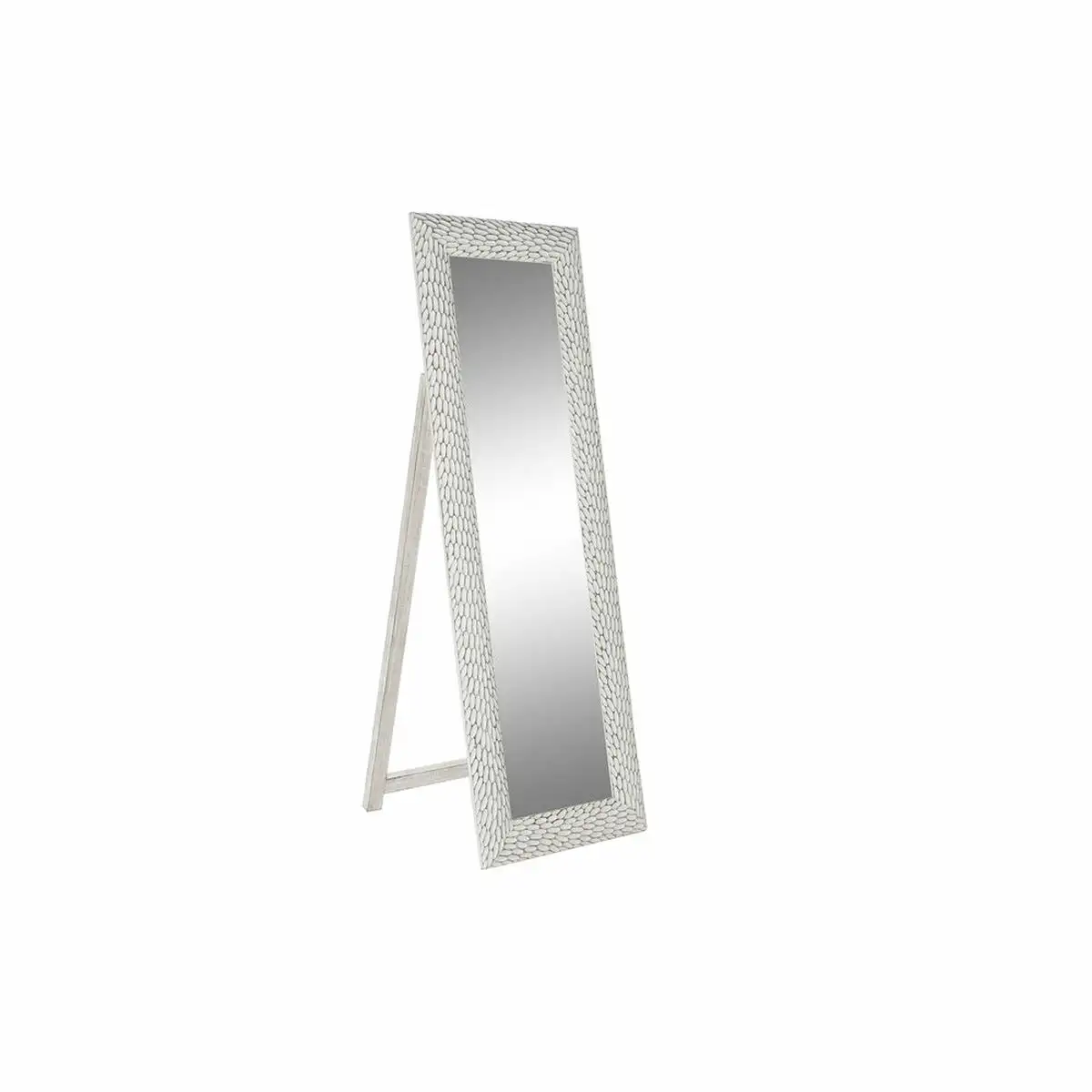 Miroir sur pied dkd home decor blanc bois de manguier bois mdf cottage 51 x 6 x 182 cm _7721. DIAYTAR SENEGAL - Votre Passage vers l'Élégance Accessible. Parcourez notre boutique en ligne pour trouver des produits qui vous permettent d'allier style et économies.