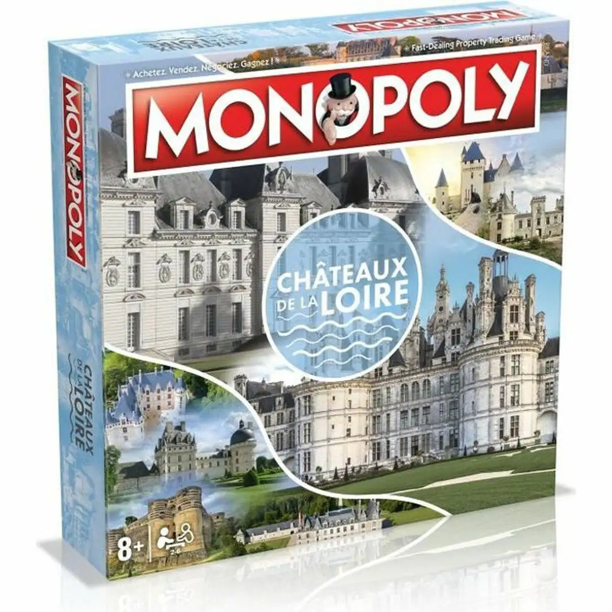 Monopoly winning moves chateaux de la loire_9225. Bienvenue sur DIAYTAR SENEGAL - Où Chaque Article a son Histoire. Découvrez notre sélection méticuleuse de produits qui racontent l'authenticité et la beauté du Sénégal.