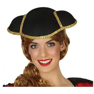 Montera noir espagne_4927. DIAYTAR SENEGAL - Où Chaque Produit a son Histoire à Raconter. Parcourez notre catalogue et découvrez des articles qui portent en eux la passion et l'histoire du Sénégal.