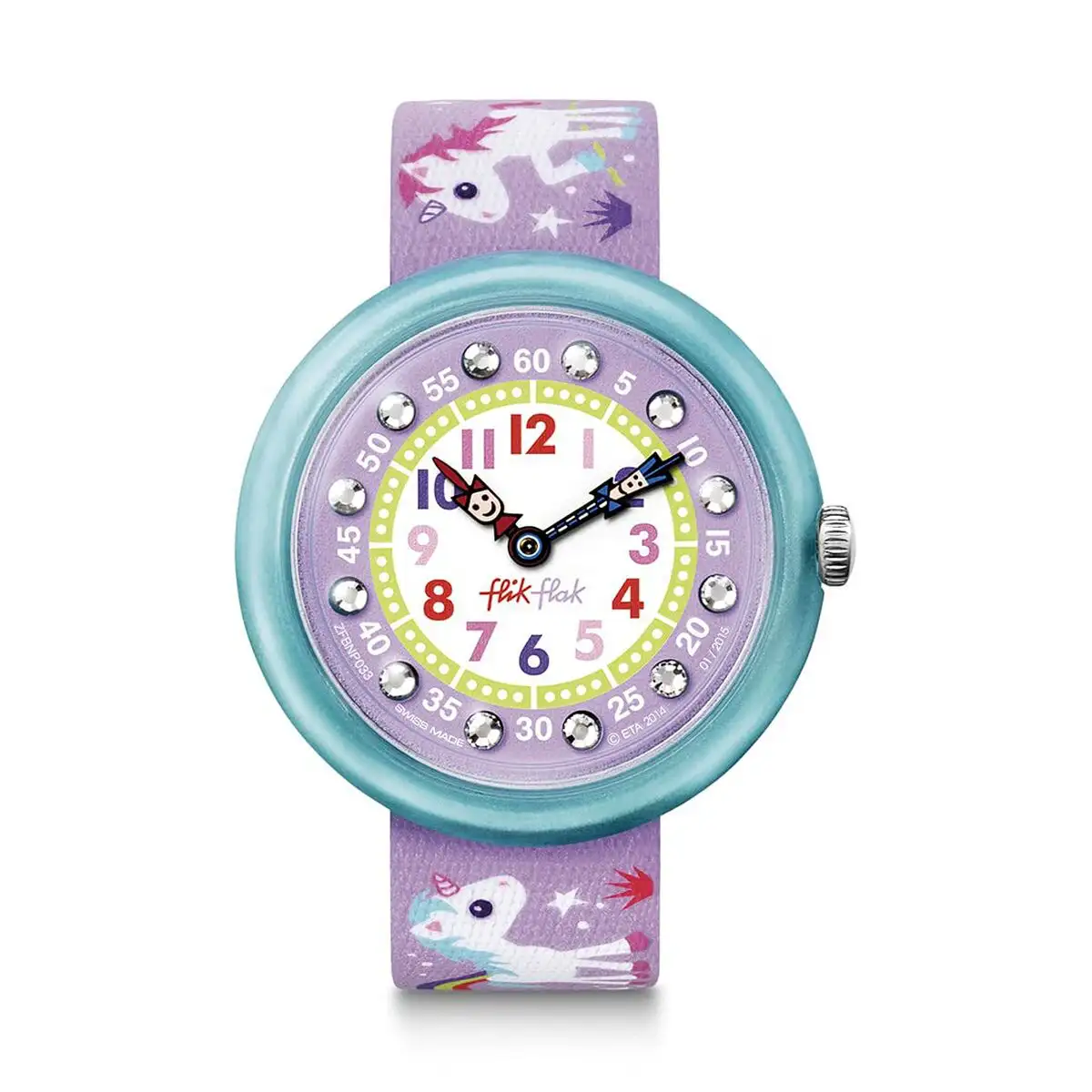 Montre enfant flik flak magical unicorns_3516. DIAYTAR SENEGAL - L'Écrin de Vos Désirs Shopping. Parcourez notre boutique en ligne et explorez des produits minutieusement choisis pour répondre à vos envies les plus exigeantes.