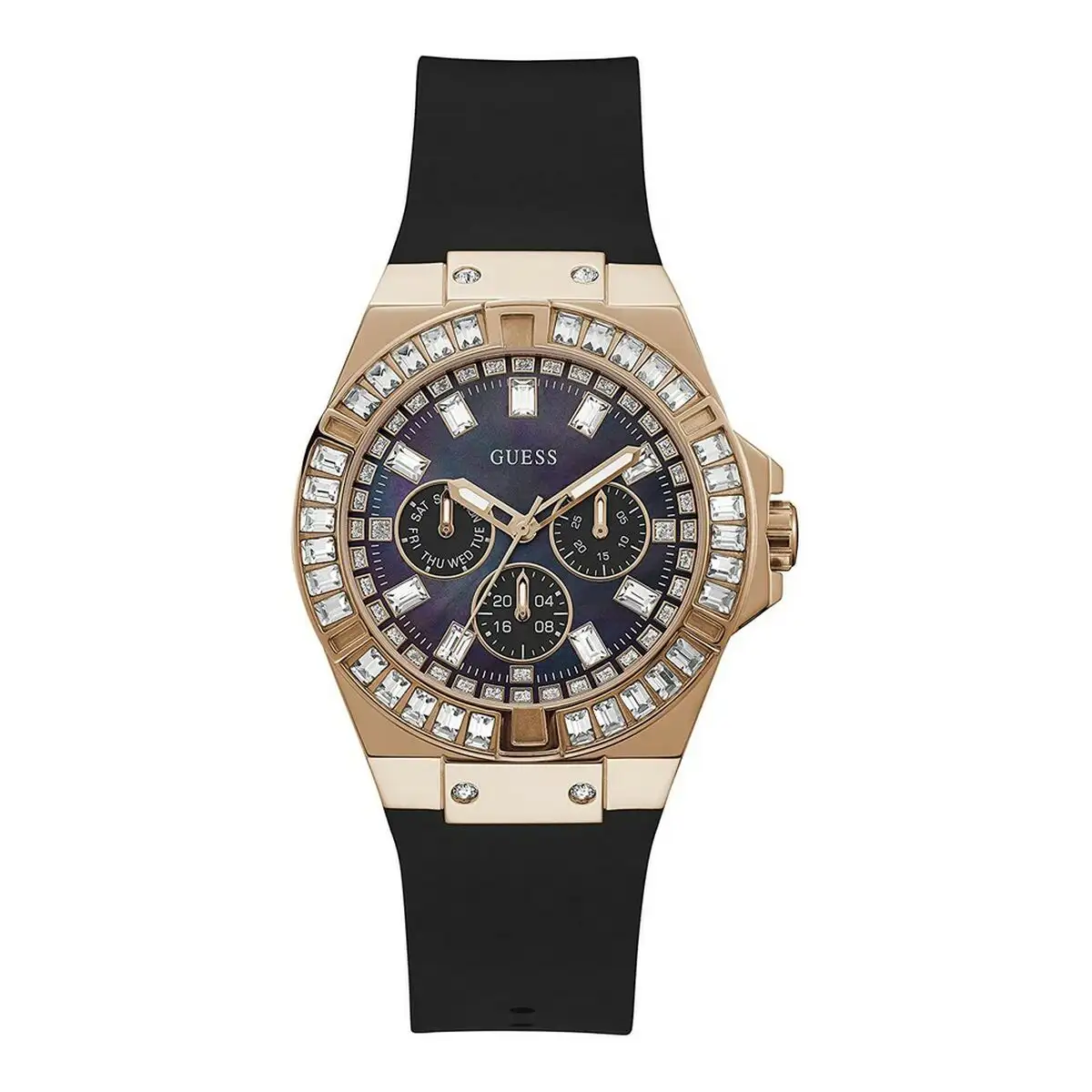 Montre femme guess gw0118l2 o 39 mm _7877. DIAYTAR SENEGAL - Votre Destination pour un Shopping Éclairé. Parcourez notre boutique en ligne pour découvrir des produits de qualité qui embelliront votre quotidien.