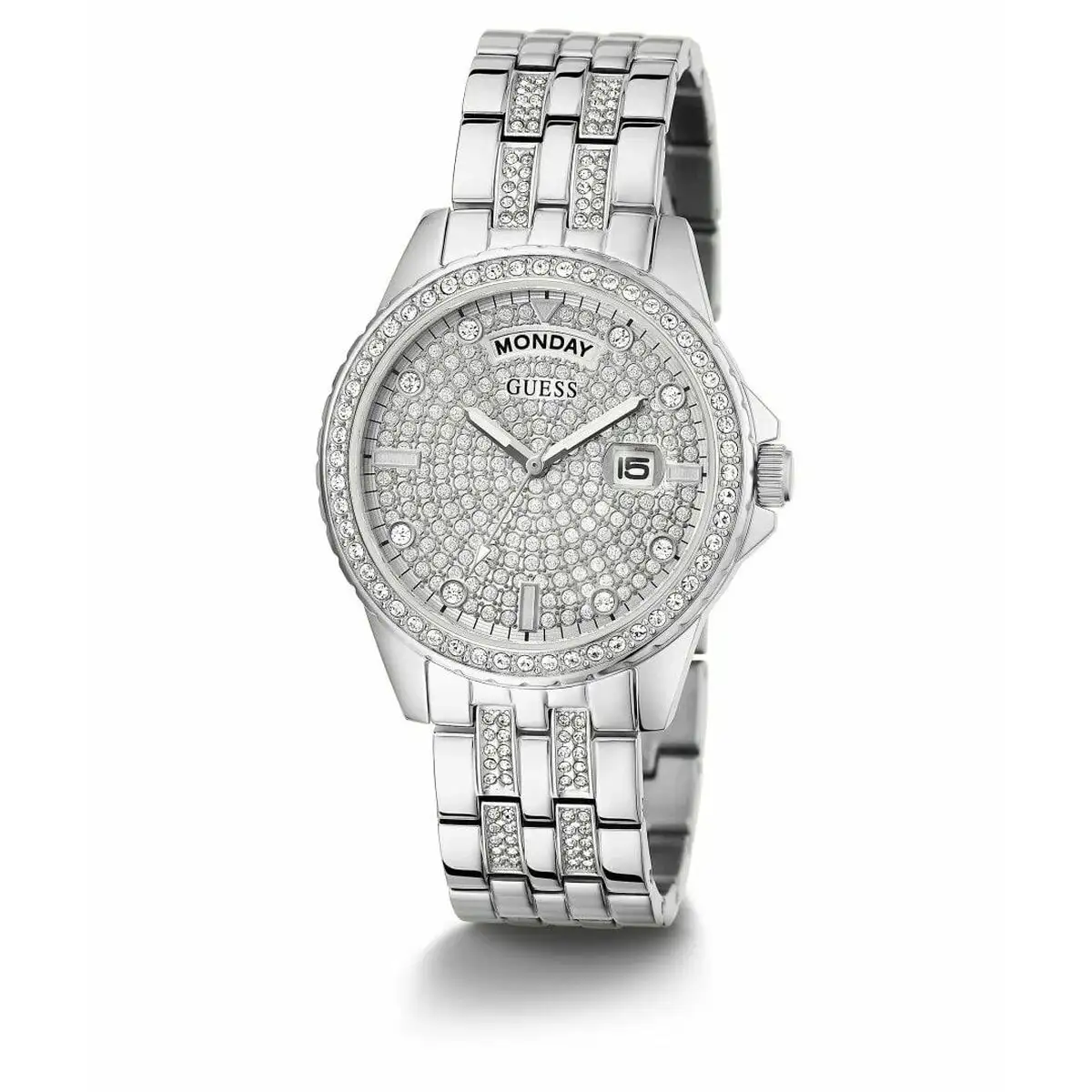 Montre femme guess gw0254l1 o 37 mm _7830. Bienvenue chez DIAYTAR SENEGAL - Où Chaque Produit a son Histoire. Découvrez notre sélection unique et trouvez des articles qui racontent la richesse culturelle et artistique du Sénégal.