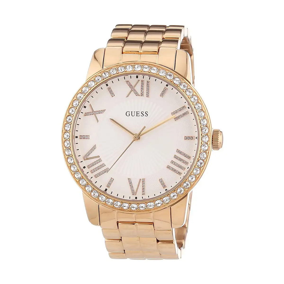 Montre femme guess w0329l3 o 42 mm _5946. Entrez dans l'Univers de DIAYTAR SENEGAL - Où Chaque Produit a sa Place. Explorez nos rayons virtuels et choisissez des articles qui s'intègrent parfaitement à votre style de vie.