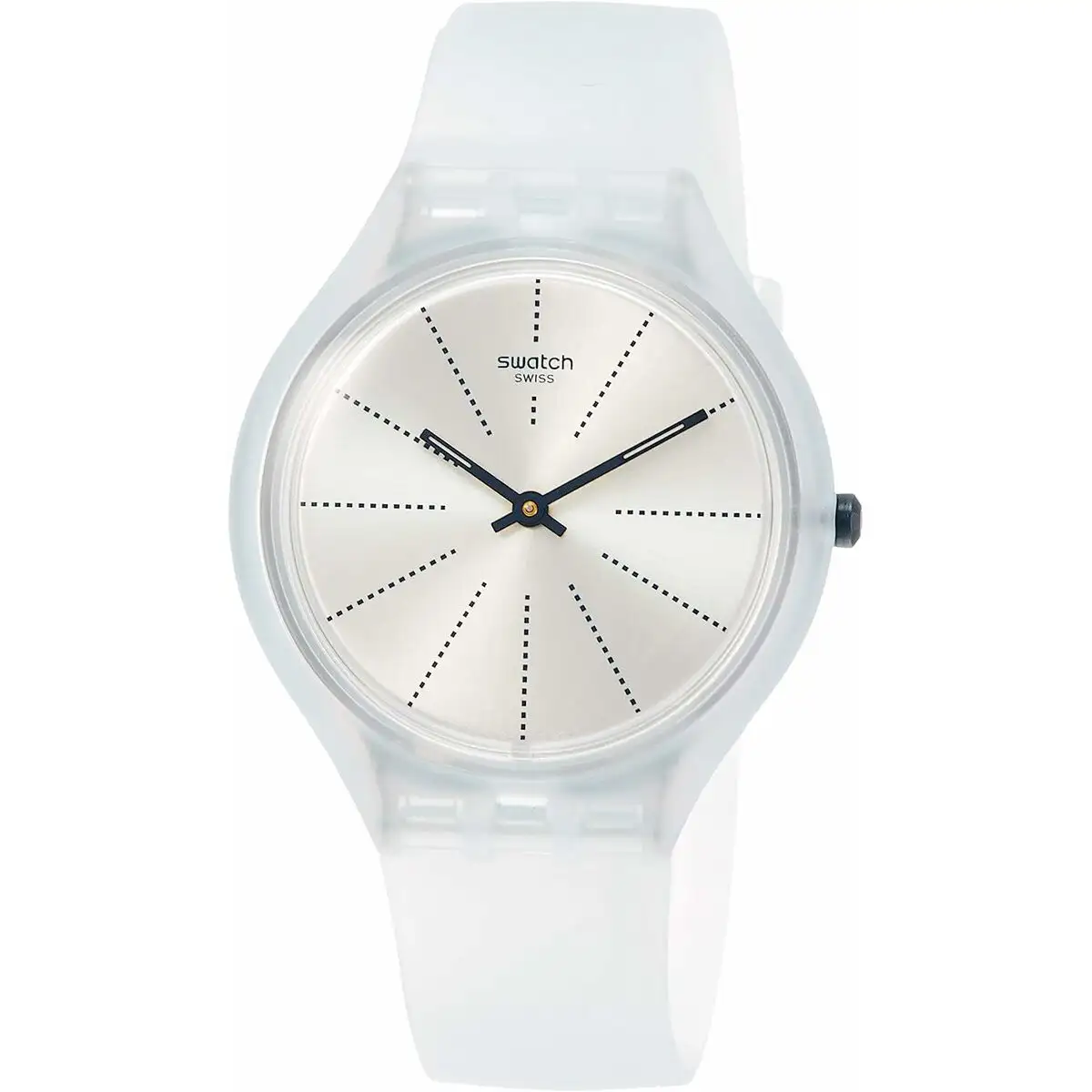 Montre femme swatch skintonic o 37 mm _9035. DIAYTAR SENEGAL - Votre Passage vers le Chic et l'Élégance. Naviguez à travers notre boutique en ligne pour trouver des produits qui ajoutent une touche sophistiquée à votre style.