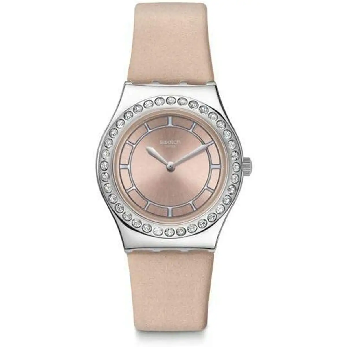 Montre femme swatch yls212_8313. DIAYTAR SENEGAL - Votre Passage vers l'Exceptionnel. Naviguez à travers notre sélection minutieuse et découvrez des articles qui apportent une touche spéciale à chaque instant de votre vie.