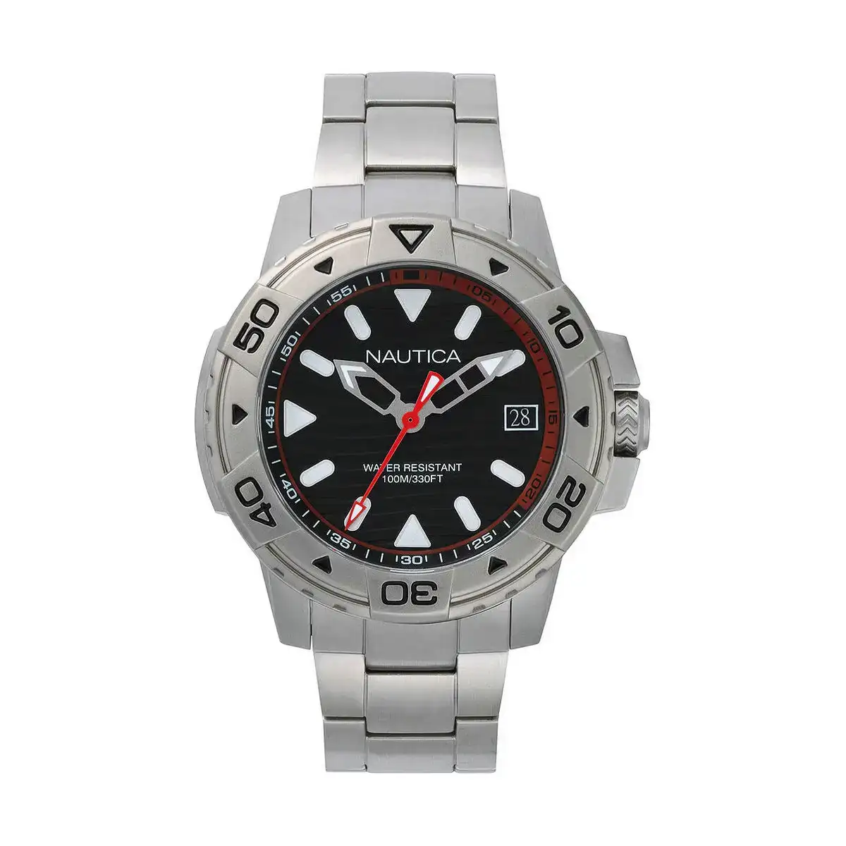 Montre homme nautica napegt005 noir o 44 mm o 45 mm _7230. DIAYTAR SENEGAL - Votre Source d'Inspiration Shopping. Parcourez nos rayons et trouvez des articles qui vous inspirent, que ce soit pour votre style, votre maison ou votre vie quotidienne.