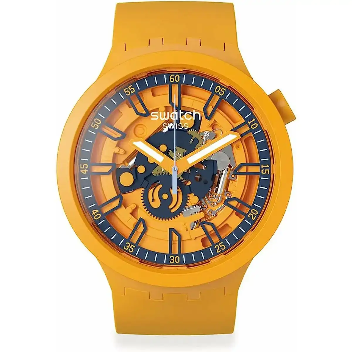 Montre homme swatch fresh orange o 47 mm _6470. DIAYTAR SENEGAL - L'Art de Vivre l'Élégance Accessible. Parcourez notre gamme variée et choisissez des produits qui ajoutent une touche de sophistication à votre style.
