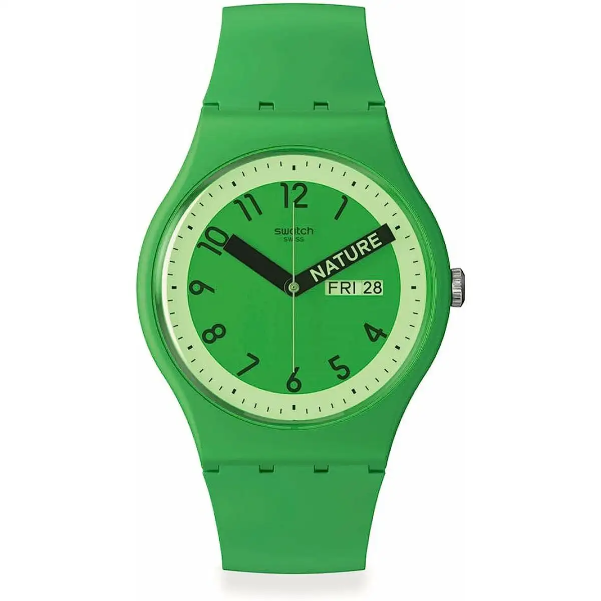 Montre homme swatch proudly green o 41 mm _4342. DIAYTAR SENEGAL - Où Choisir Devient une Découverte. Explorez notre boutique en ligne et trouvez des articles qui vous surprennent et vous ravissent à chaque clic.