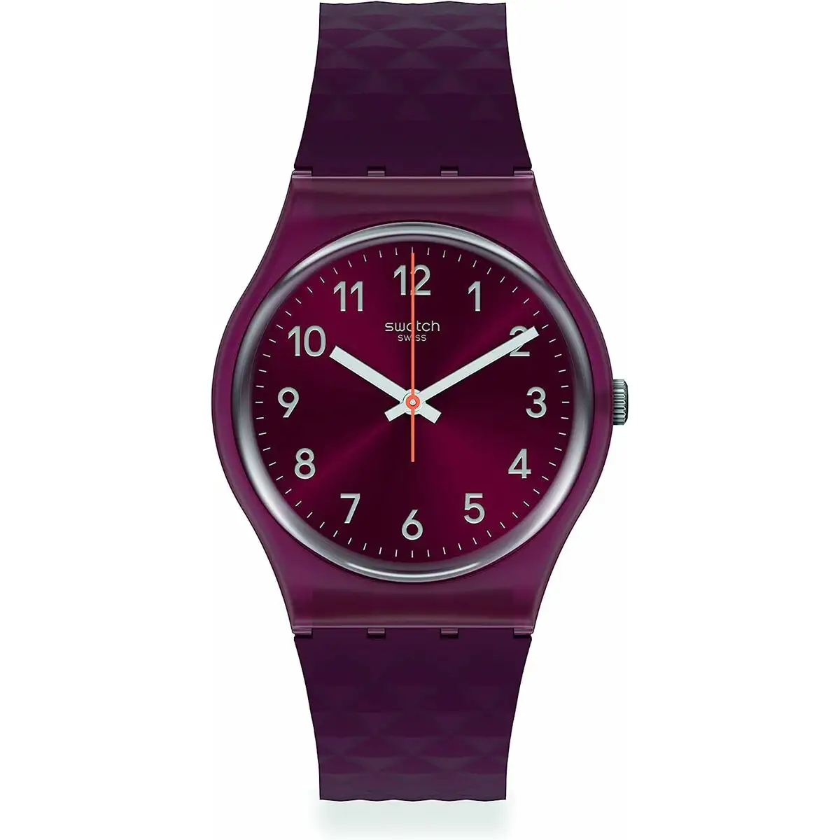 Montre homme swatch rednel o 34 mm _2974. DIAYTAR SENEGAL - L'Univers du Choix et de l'Authenticité. Explorez notre catalogue et découvrez des articles qui incarnent le patrimoine du Sénégal et la modernité du monde.