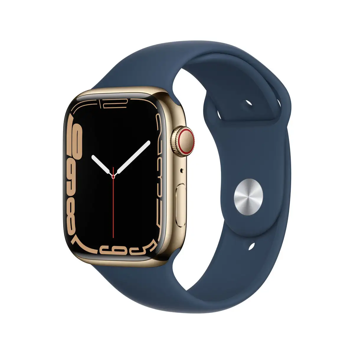 Montre intelligente apple watch series 7 bleu dore_6440. DIAYTAR SENEGAL - Votre Boutique en Ligne, Votre Choix Illimité. Parcourez nos rayons et découvrez des produits qui vous inspirent, de la mode à la maison et bien plus.