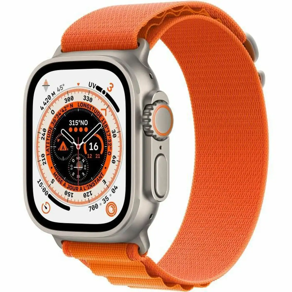 Montre intelligente apple watch ultra 4g watchos 9 orange_8910. DIAYTAR SENEGAL - Votre Destination Shopping pour Tous. Parcourez notre boutique en ligne et découvrez une variété de produits pour satisfaire tous vos besoins et désirs.