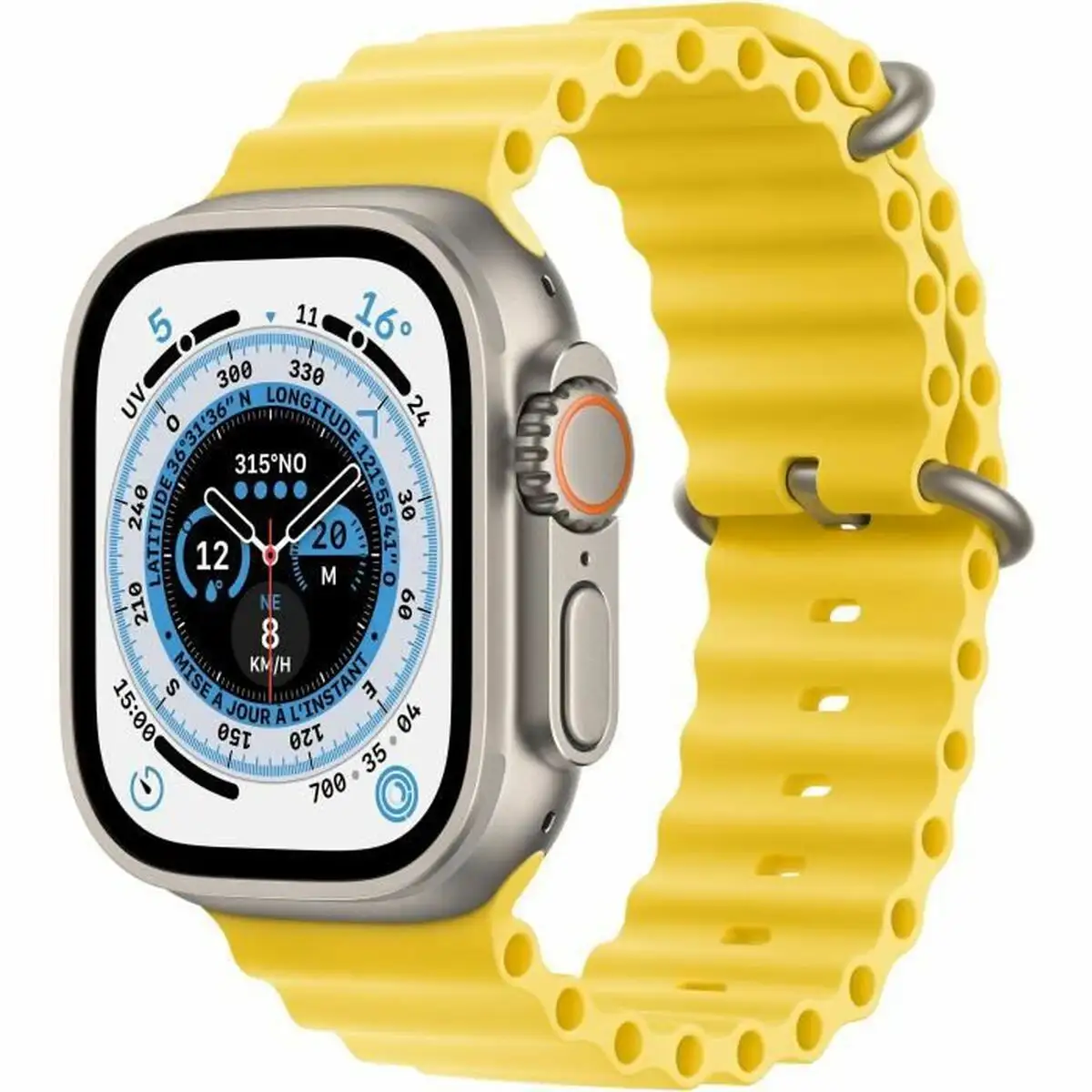 Montre intelligente apple watch ultra 4g wi fi jaune gps watchos 9_8186. DIAYTAR SENEGAL - Votre Destination pour un Shopping Inégalé. Naviguez à travers notre sélection minutieuse pour trouver des produits qui répondent à tous vos besoins.